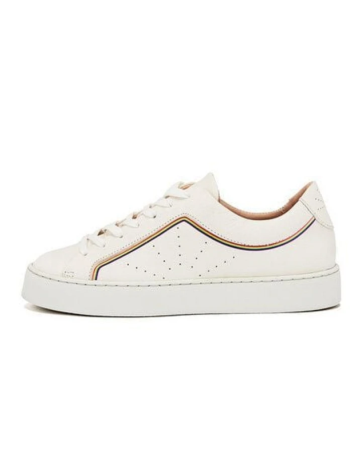 NINE TO FIVE Laced Sneaker #Gracia rainbow line