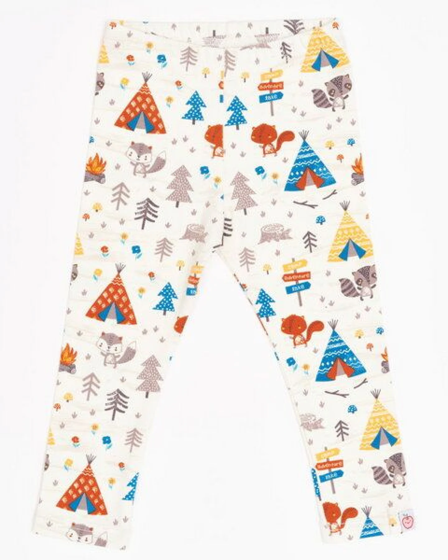 Cheeky Apple Bio-Leggings "Abenteuercamp" – Ansicht 2