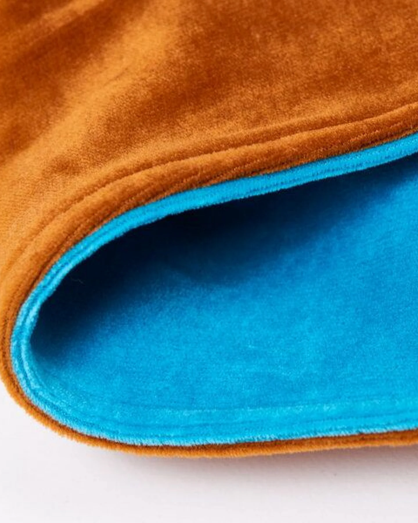 Cheeky Apple Bio-Kapuzenjacke "Nicki Caramell|Nicki Pagoda Blue" – Ansicht 3