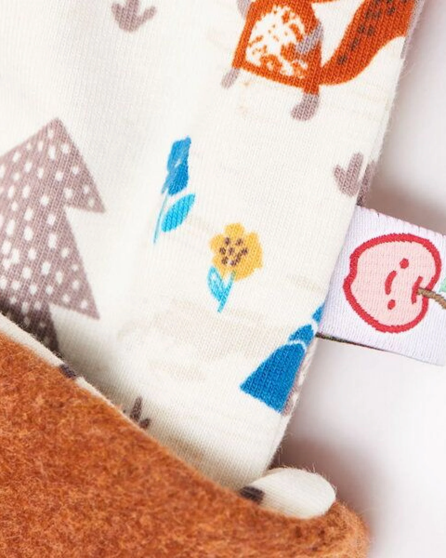 Cheeky Apple Bio-Beanie "Abenteuercamp|Fleece Copper Meliert" – Ansicht 4