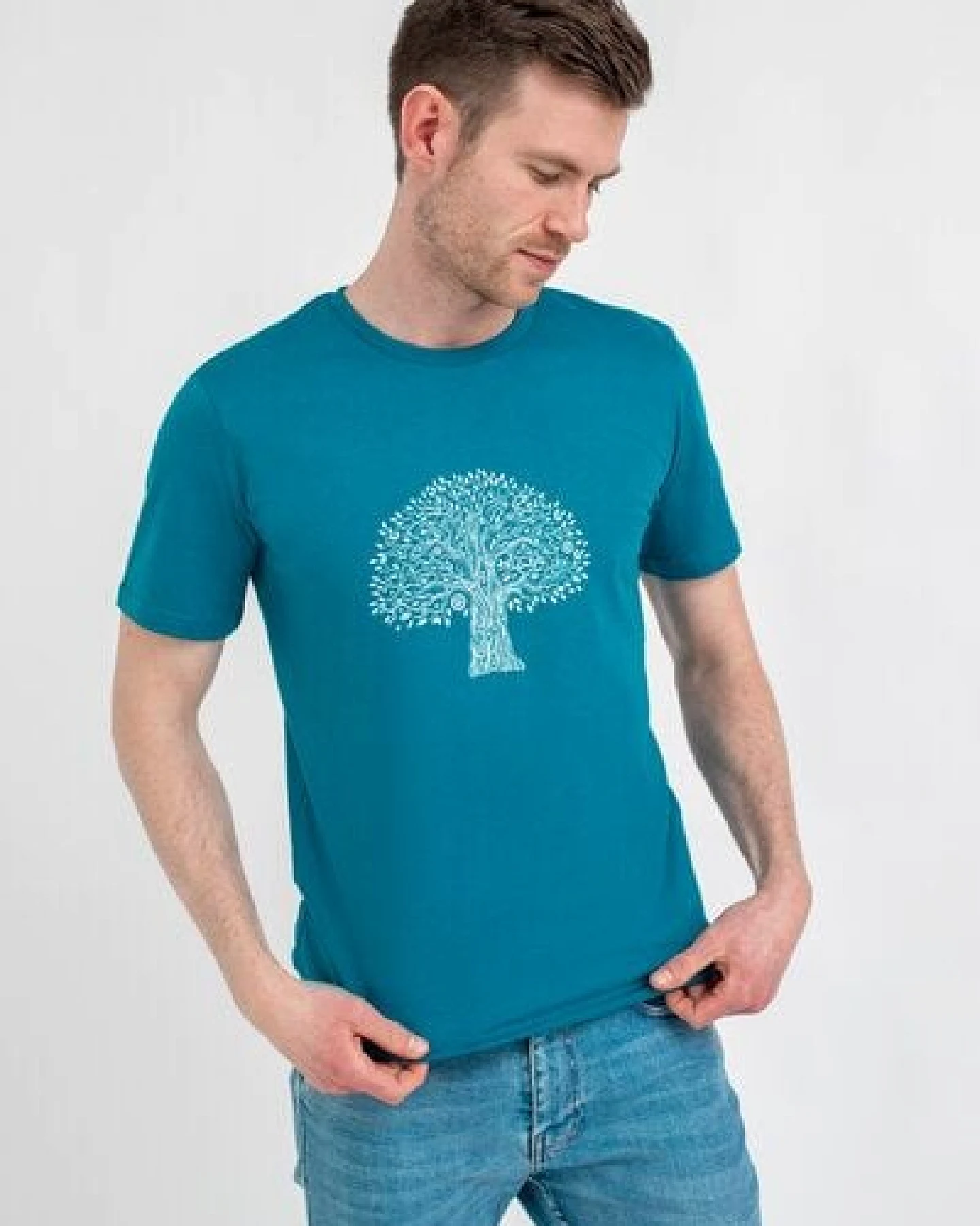 Brandless Basic Bio T-Shirt (men) Nr.3 tree life – Ansicht 2