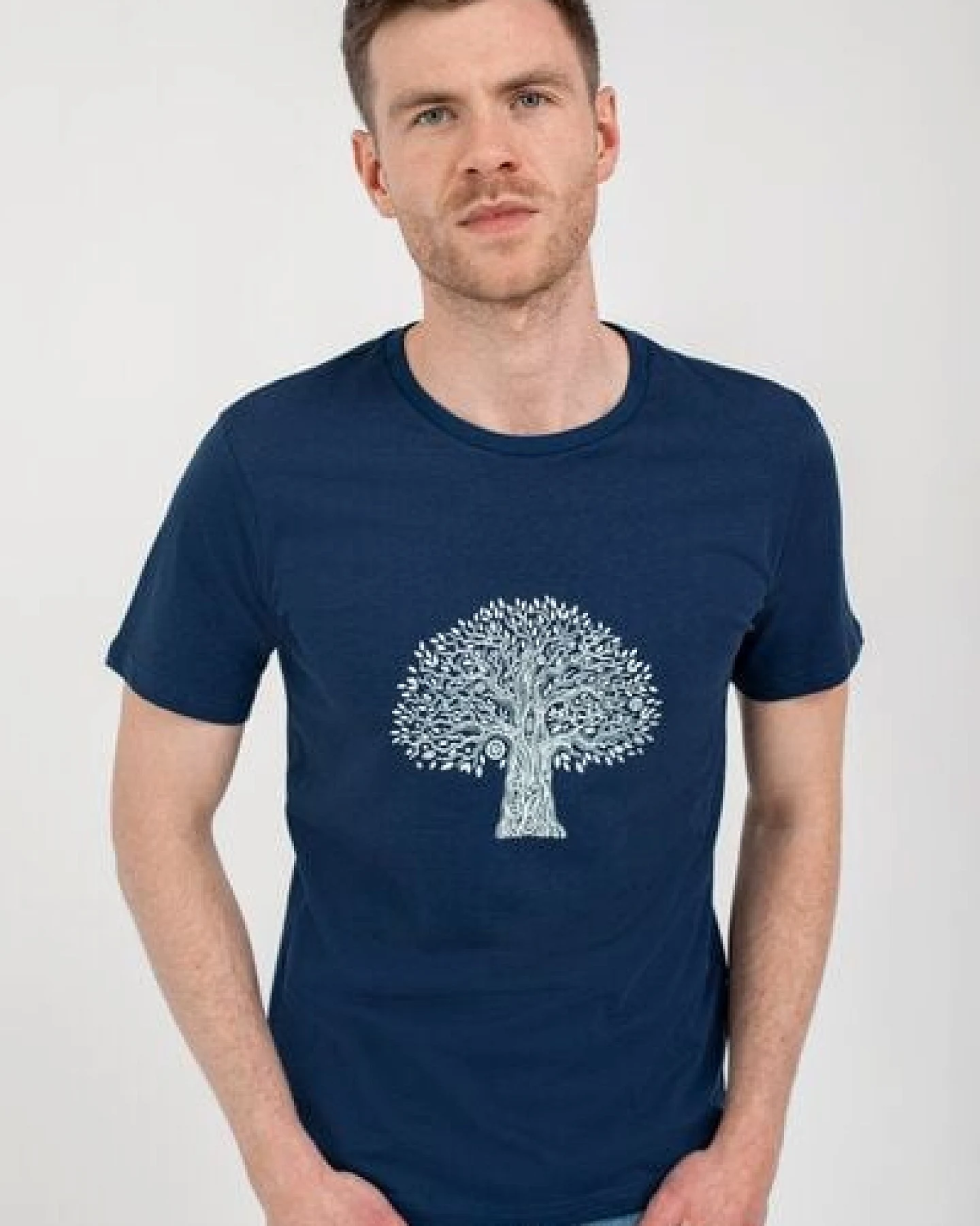 Brandless Basic Bio T-Shirt (men) Nr.3 tree life – Ansicht 3