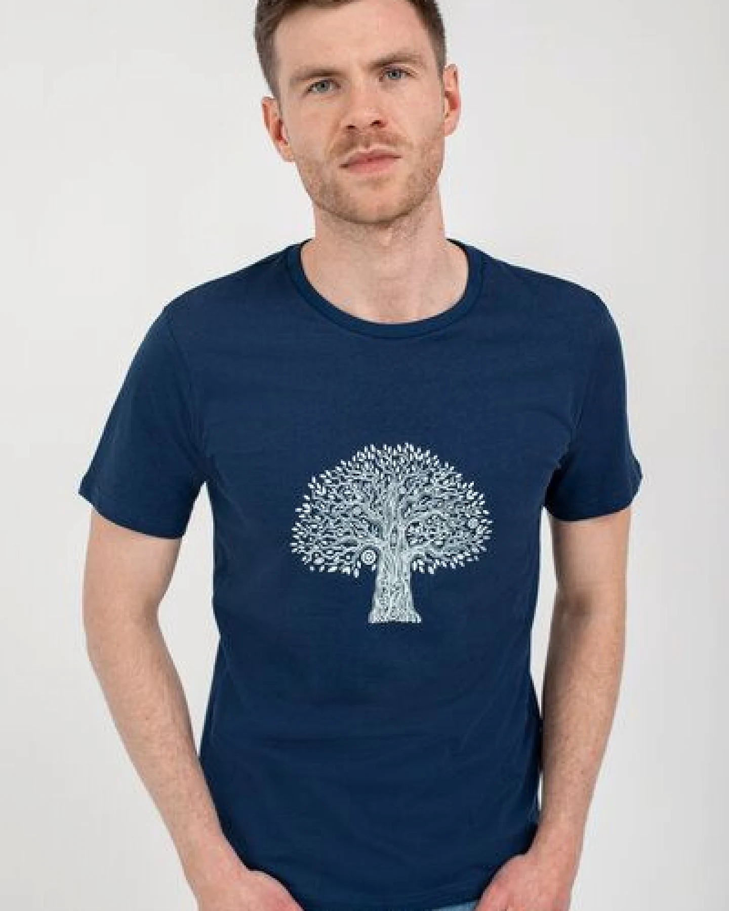 Brandless Basic Bio T-Shirt (men) Nr.3 tree life – Ansicht 3