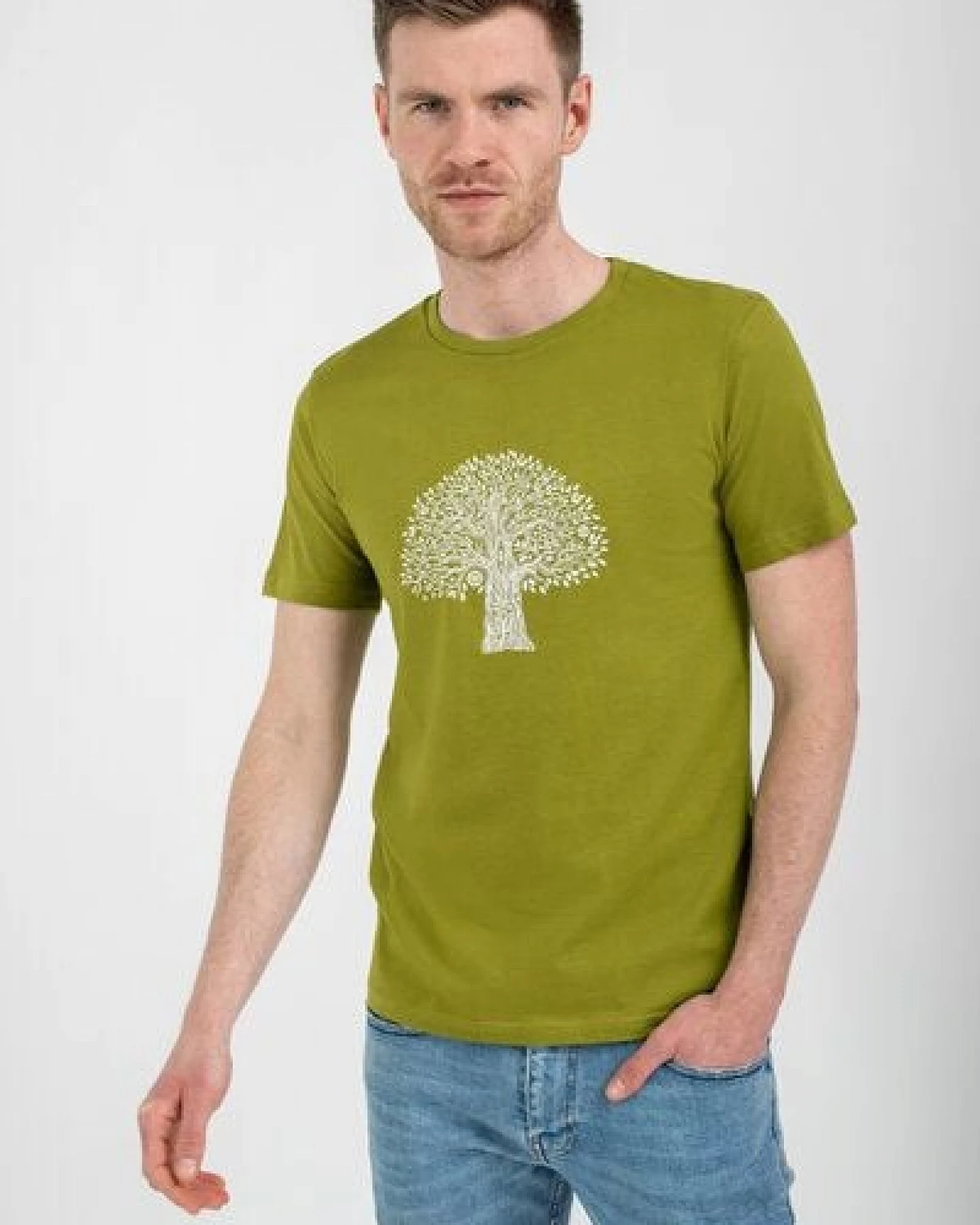Brandless Basic Bio T-Shirt (men) Nr.3 tree life – Ansicht 2