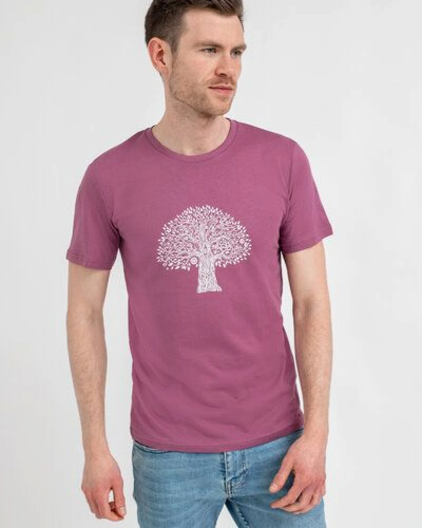 Brandless Basic Bio T-Shirt (men) Nr.3 tree life – Ansicht 2