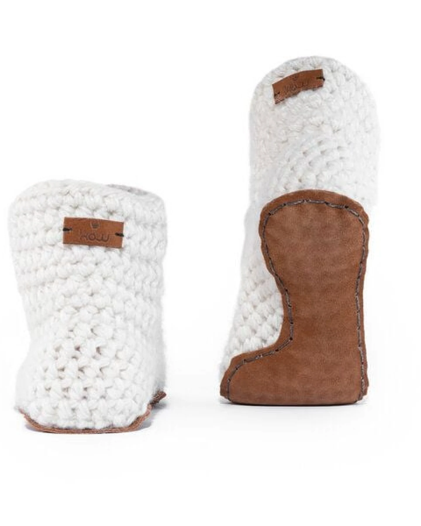 Kingdom of Wow - Handgefertigte Hausschuhe aus Wolle - High Top – Ansicht 4