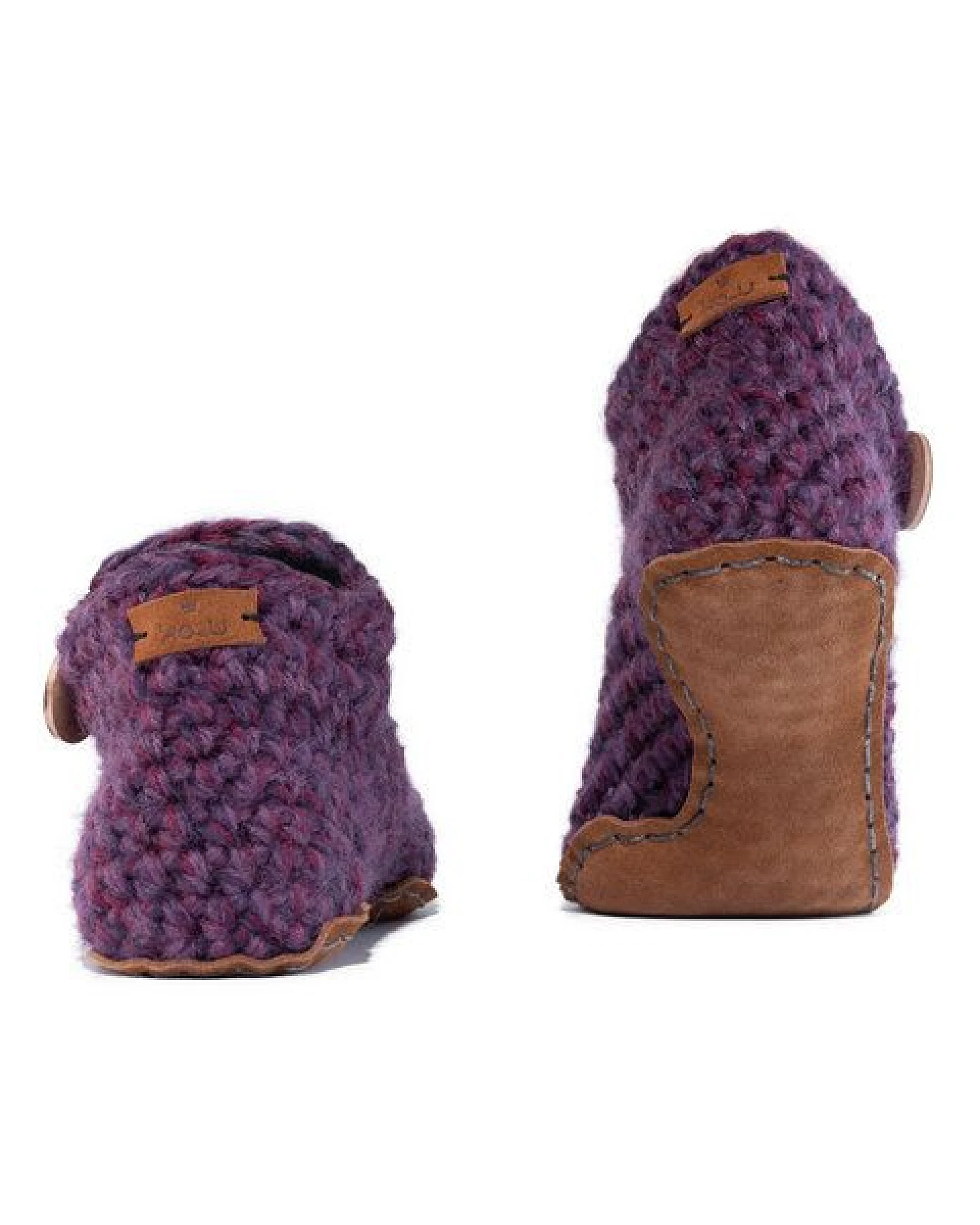 Kingdom of Wow - Handgefertigte Hausschuhe aus Wolle - low top – Ansicht 3