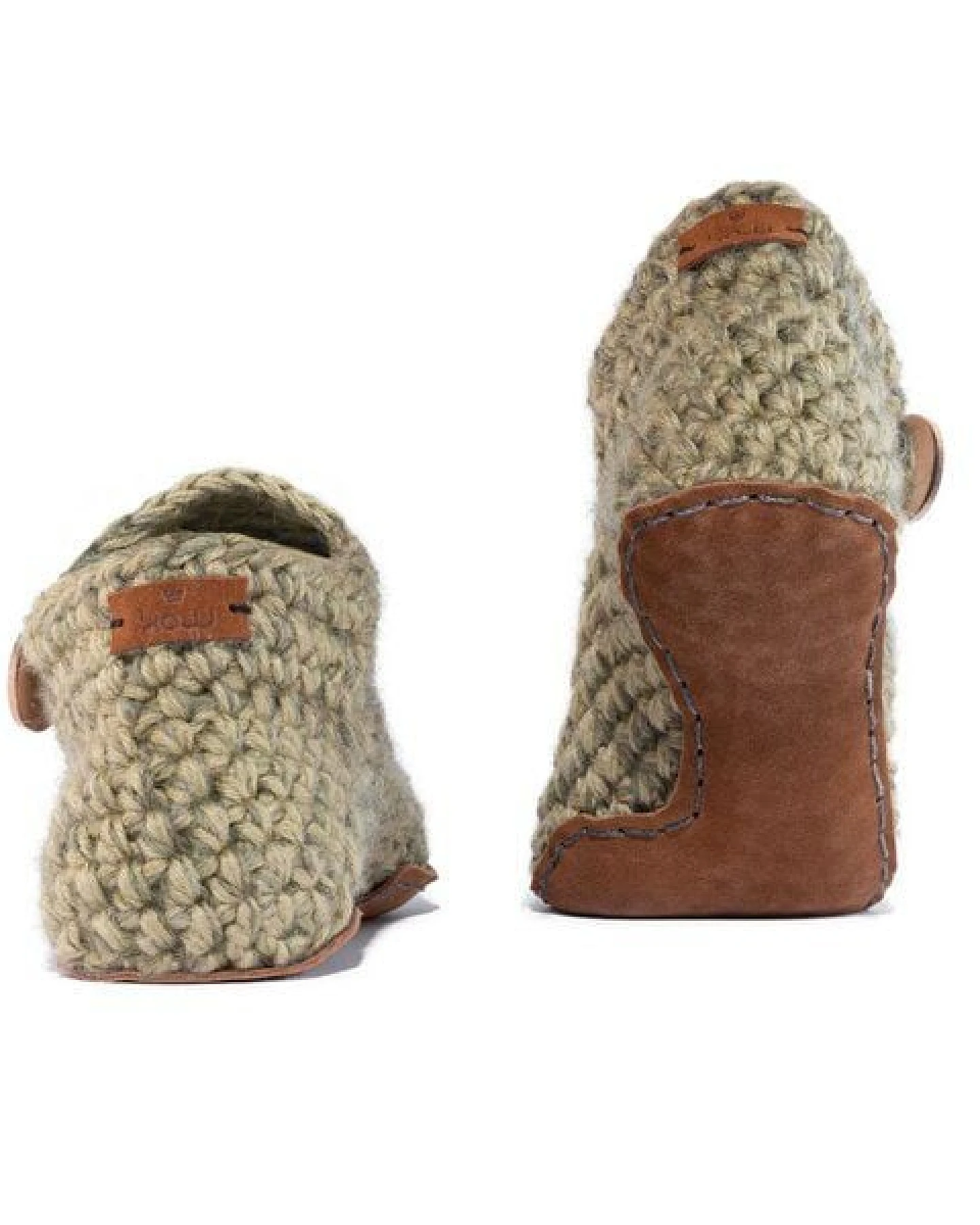 Kingdom of Wow - Handgefertigte Hausschuhe aus Wolle - low top – Ansicht 4