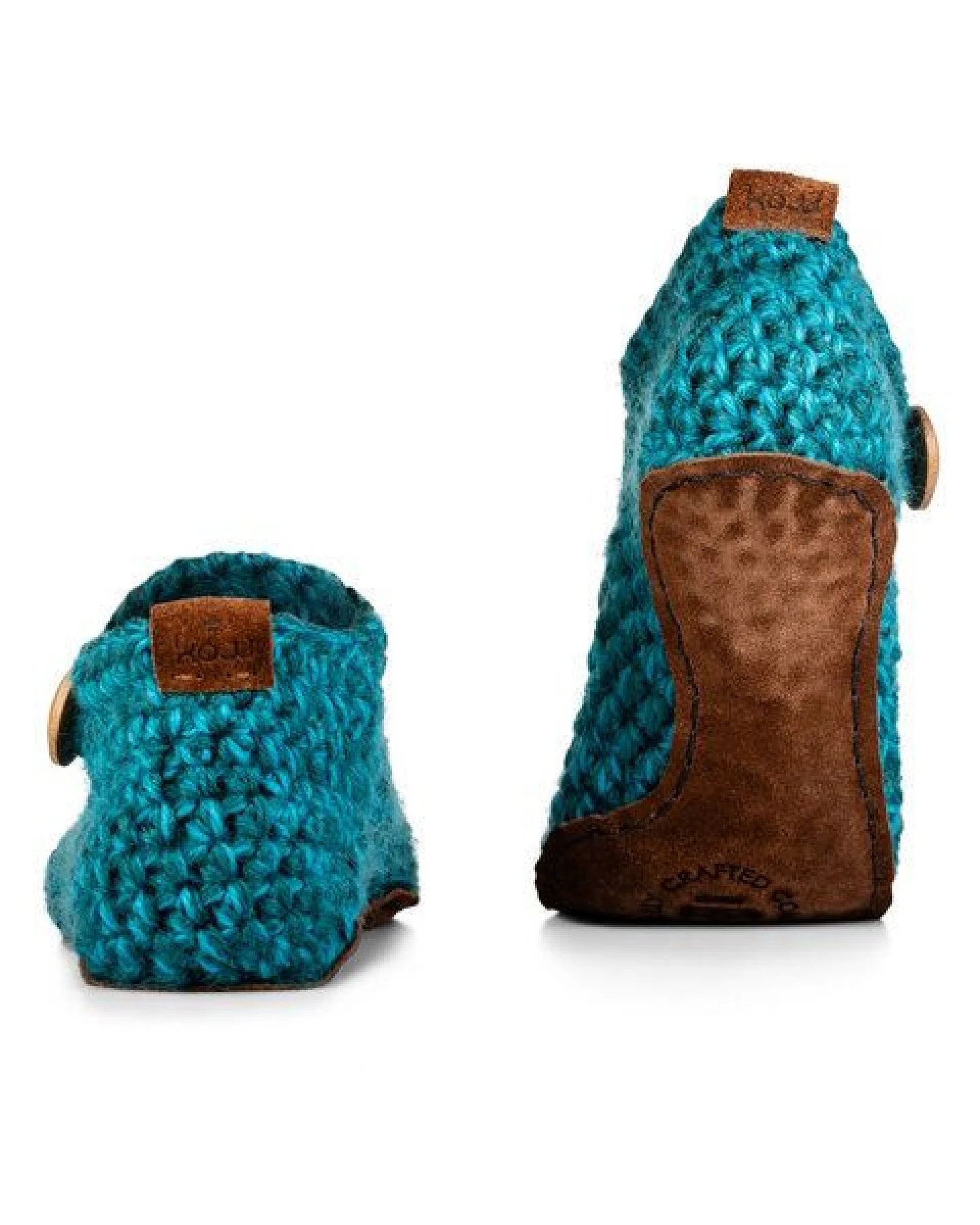 Kingdom of Wow - Handgefertigte Hausschuhe aus Wolle - low top – Ansicht 4