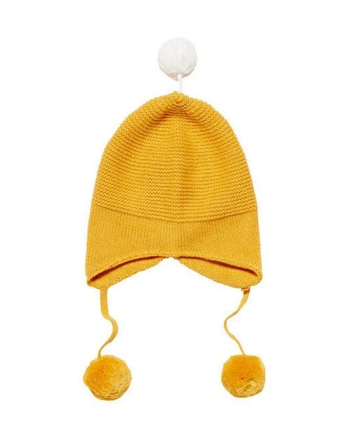 sense-organics Baby Strickmütze * Marcel * GOTS zertifiziert