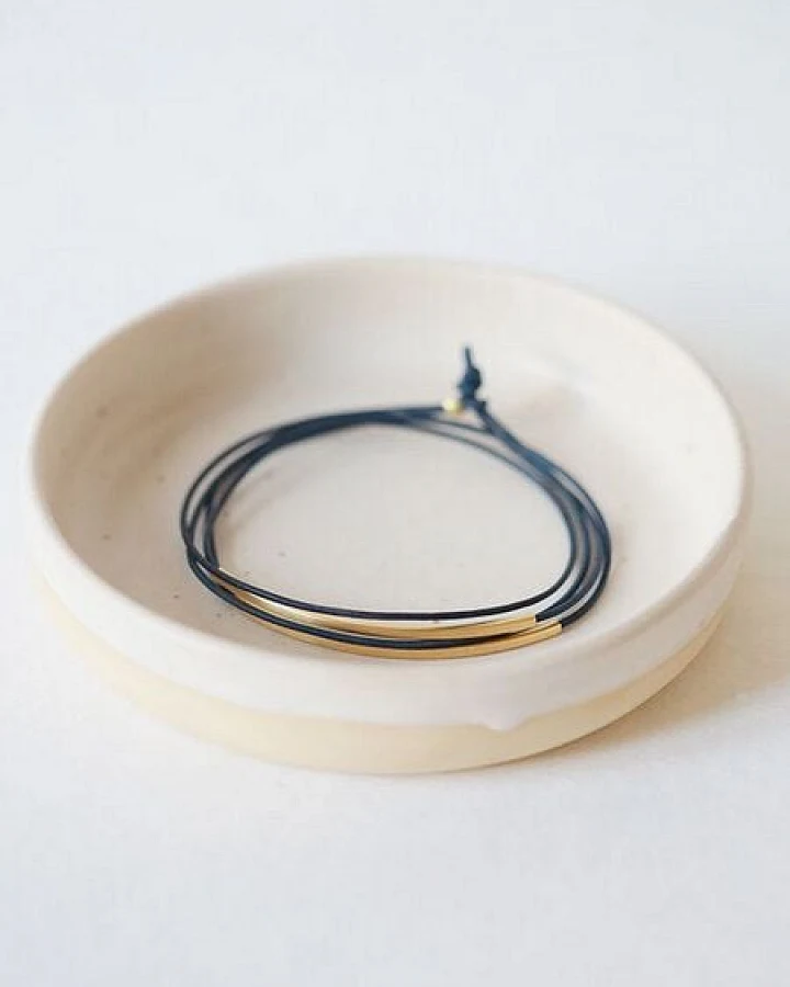 pikfine Tube Armband “Tingval” // vergoldet