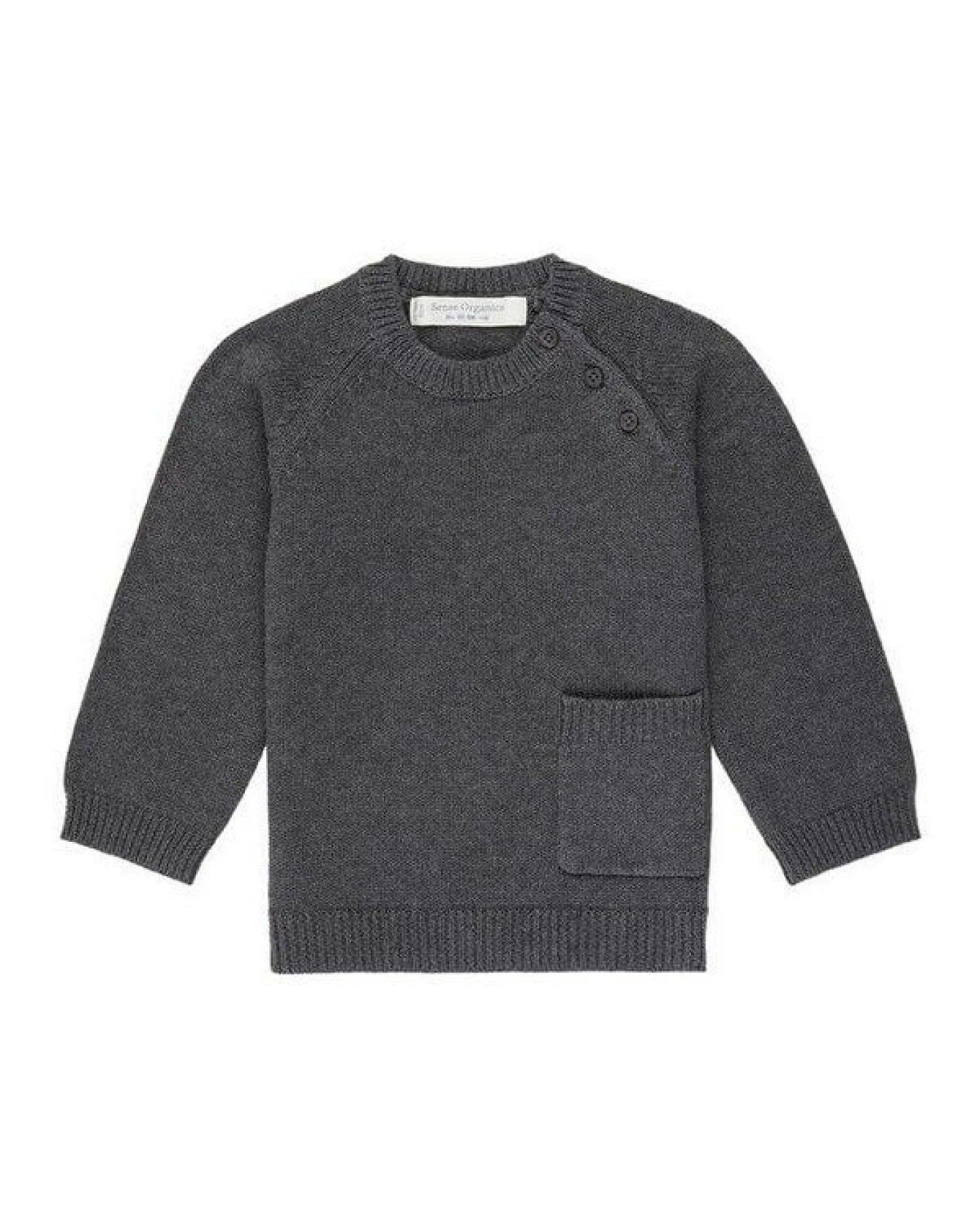 sense-organics Baby Strick Sweater *VICTOR* Polar Bear GOTS I Sense Organics – Ansicht 2