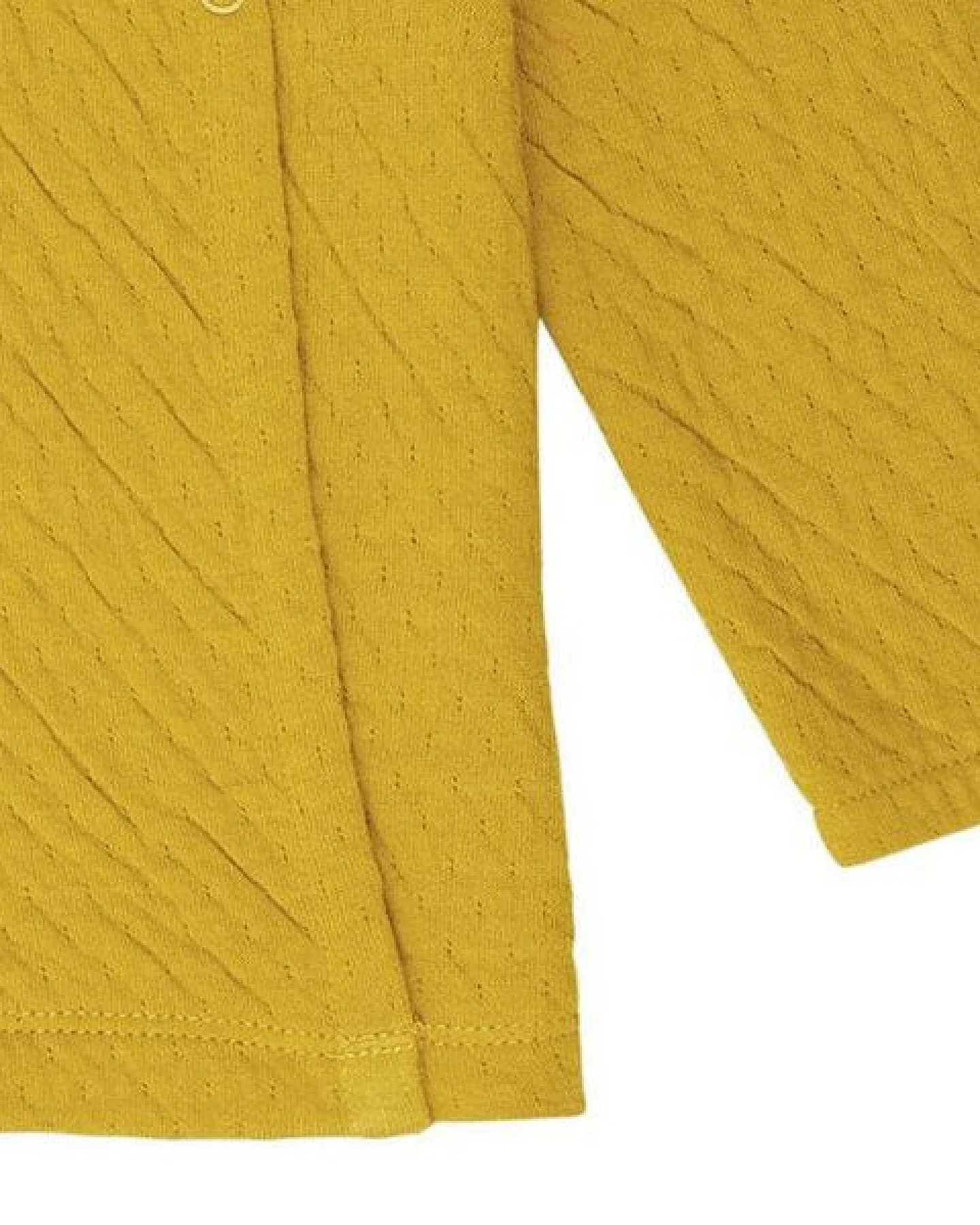 sense-organics Baby Wickeljacke *YURI* Mustard GOTS Bio – Ansicht 3