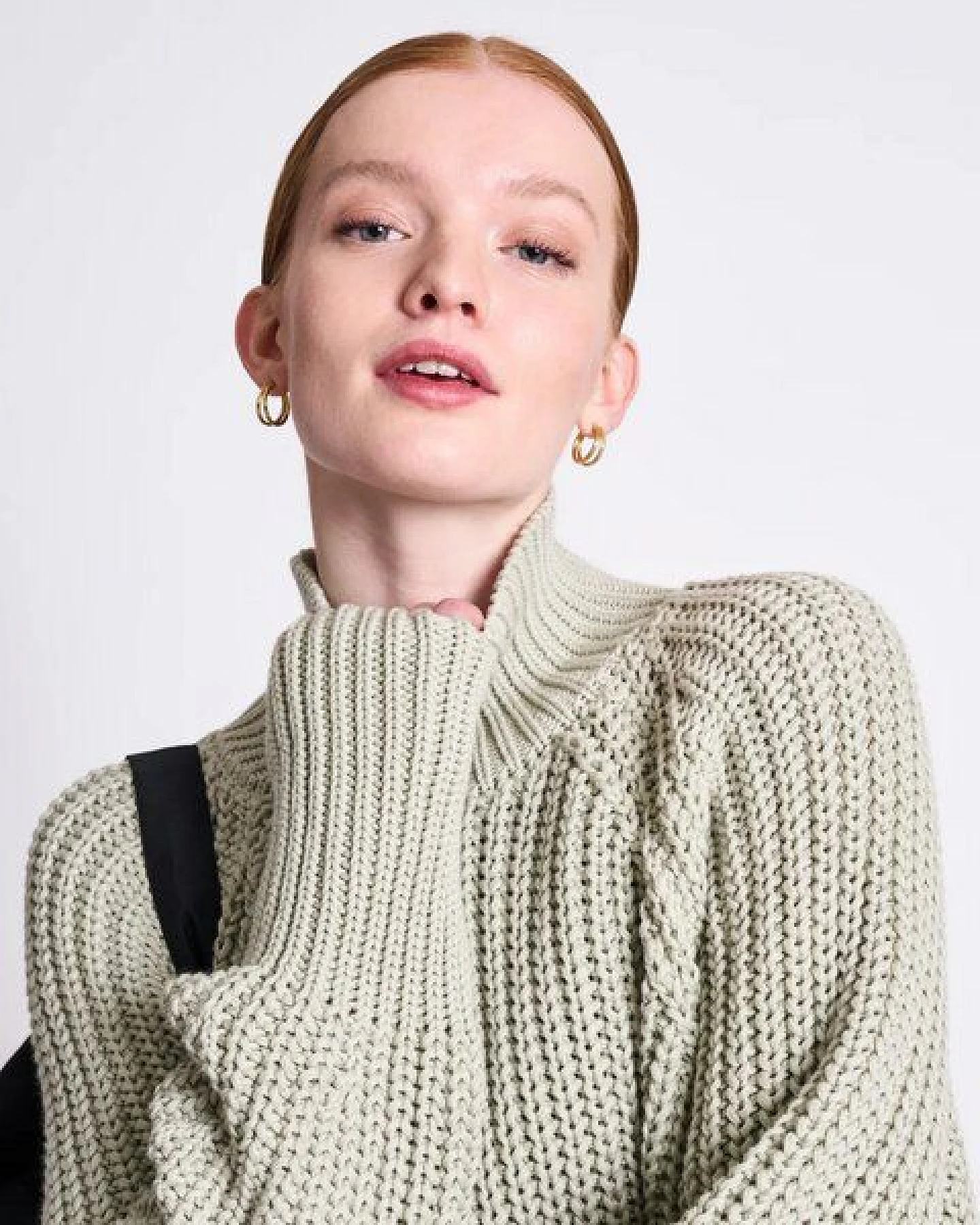 JAN N JUNE Bio-Baumwolle Rollkragenpullover OLA GOTS – Ansicht 3