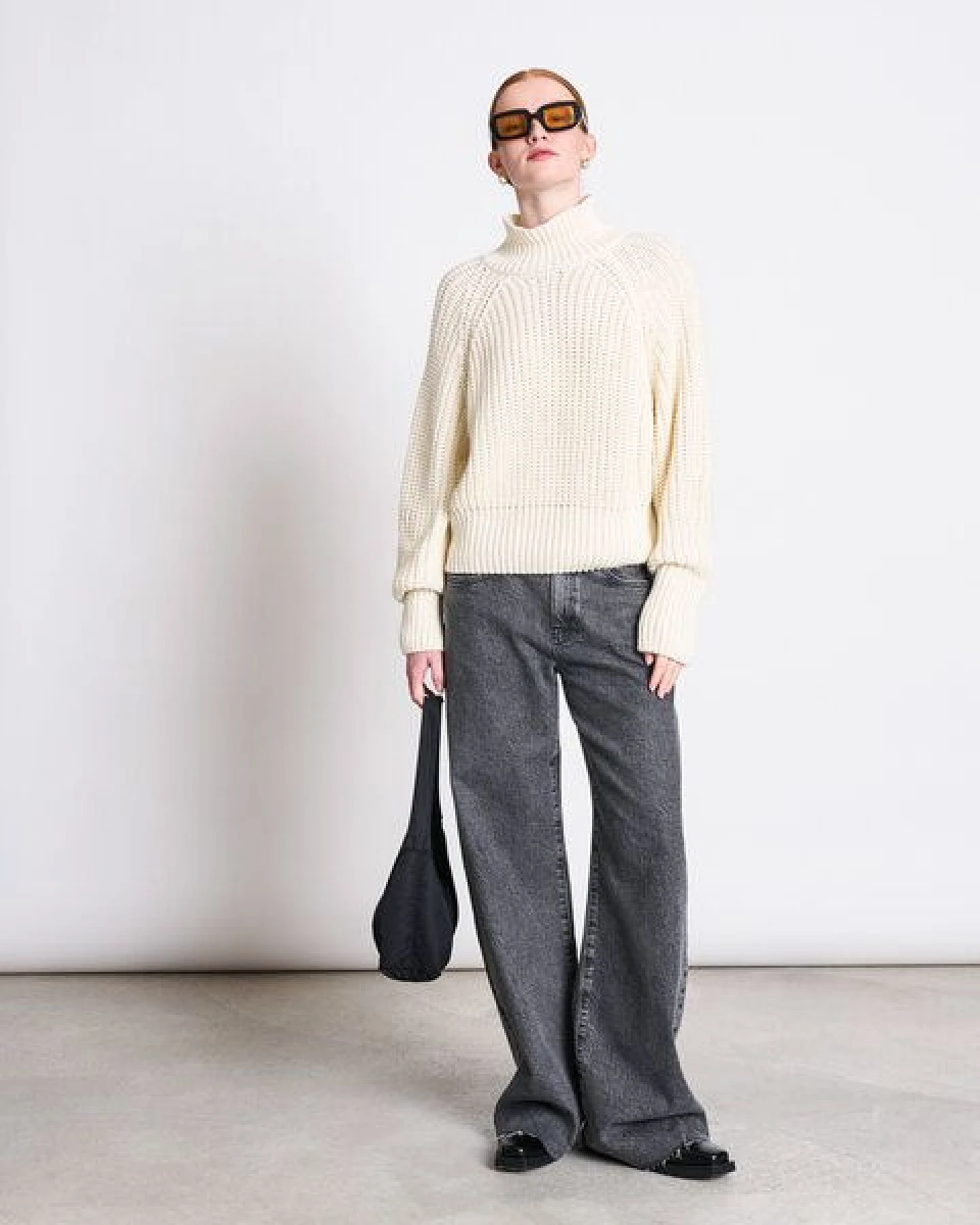JAN N JUNE Bio-Baumwolle Rollkragenpullover OLA GOTS – Ansicht 2