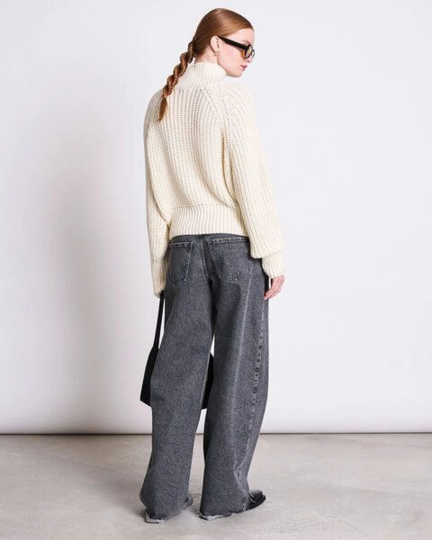 JAN N JUNE Bio-Baumwolle Rollkragenpullover OLA GOTS – Ansicht 4