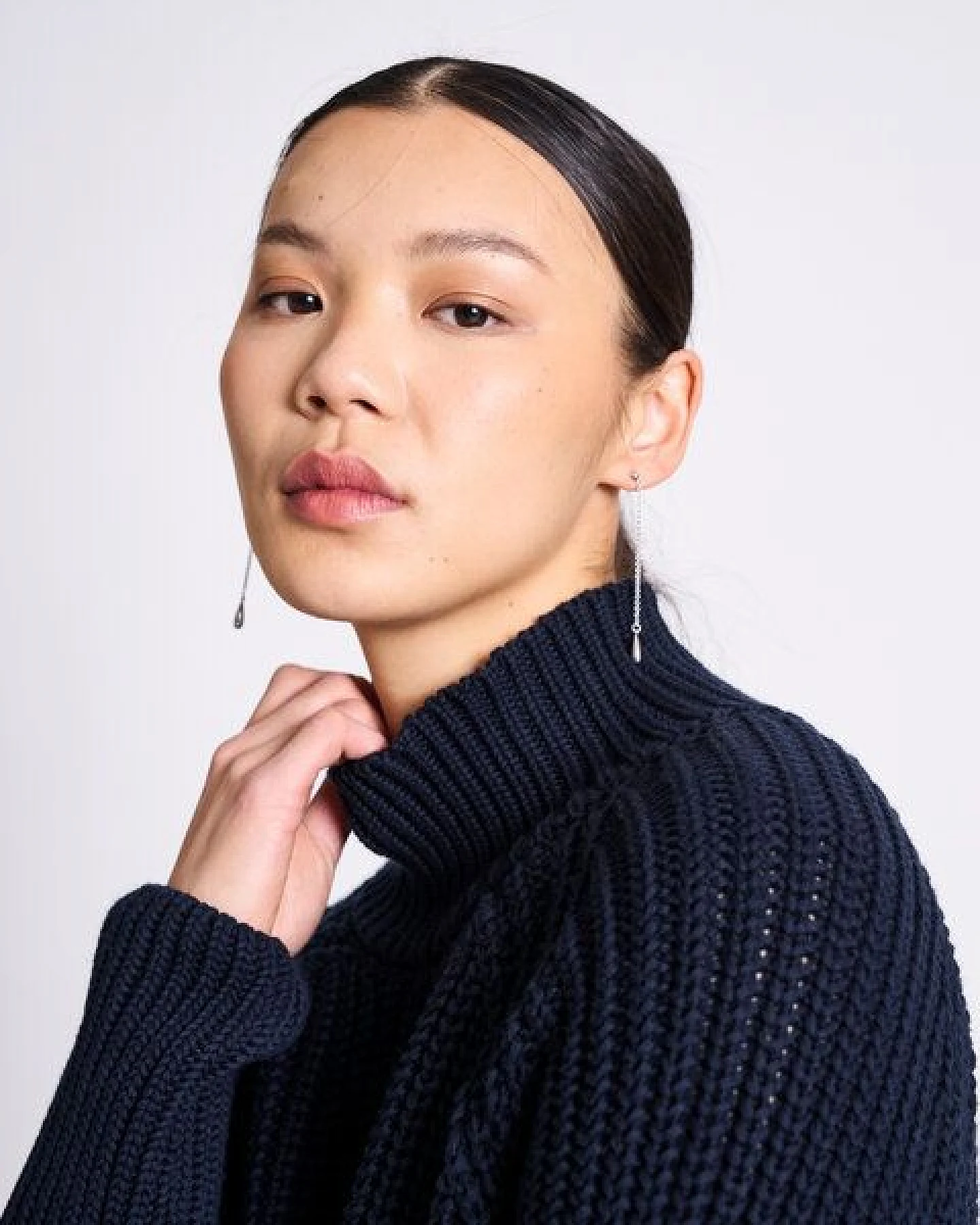 JAN N JUNE Bio-Baumwolle Rollkragenpullover OLA GOTS – Ansicht 3