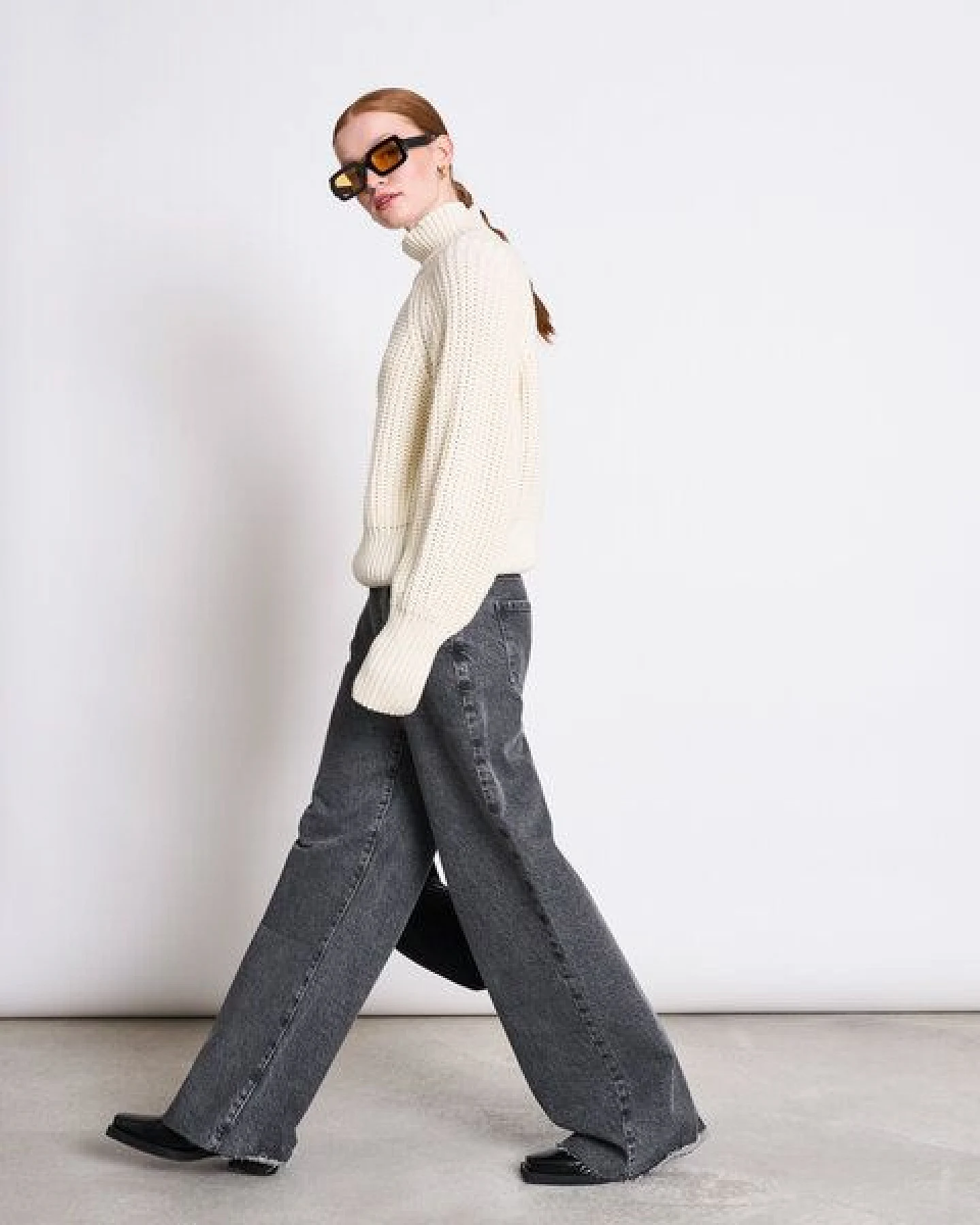 JAN N JUNE Bio-Baumwolle Rollkragenpullover OLA GOTS – Ansicht 2