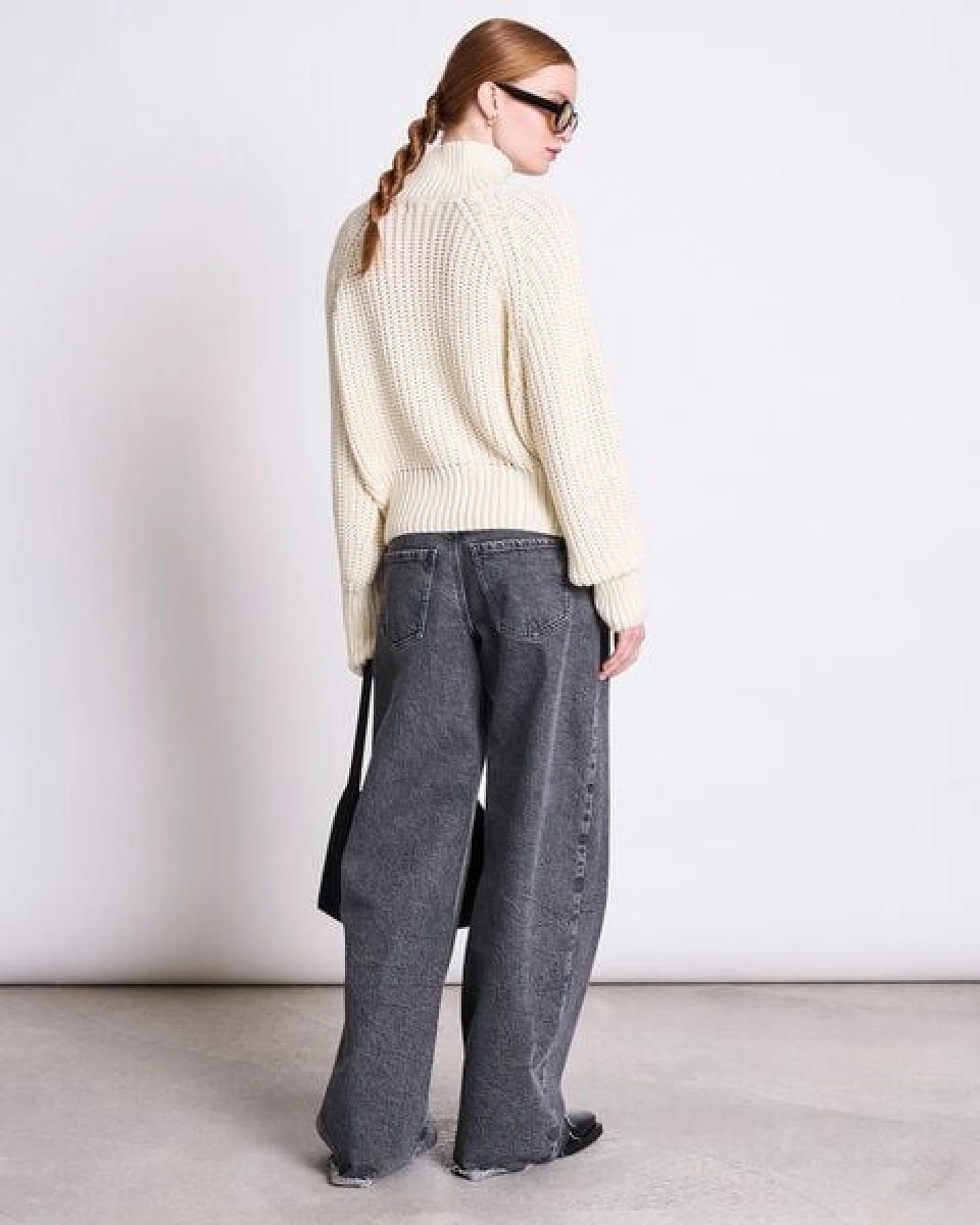 JAN N JUNE Bio-Baumwolle Rollkragenpullover OLA GOTS – Ansicht 3