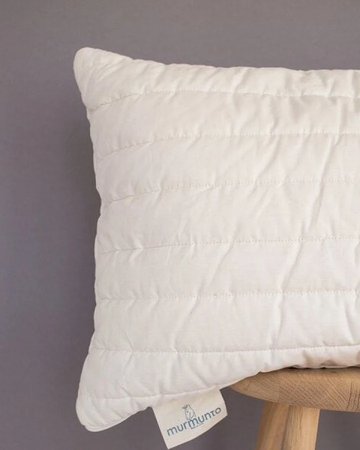 murmunto organics Bio-Kopfkissen (kbA) aus Bio-Baumwolle GOTS vegan "Cotton Top"
