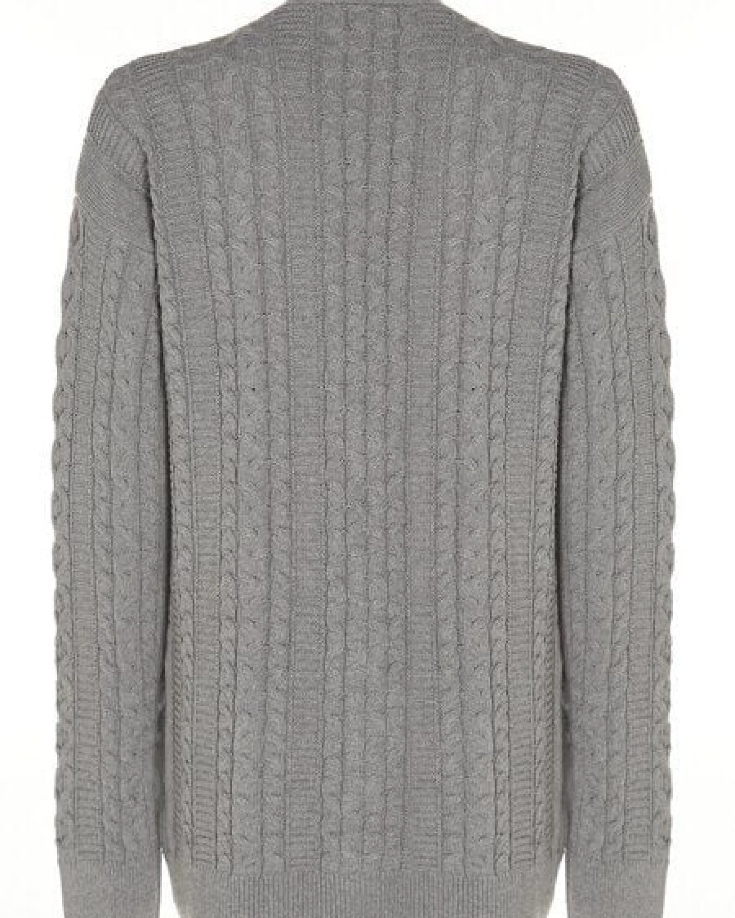 Will's Vegan Shop Strickjacke mit Knopfleiste – Ansicht 2