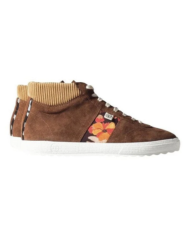 PANAFRICA Harmattan Mid Camel/Ebène - Recycling & Bio Sneaker - Unisex