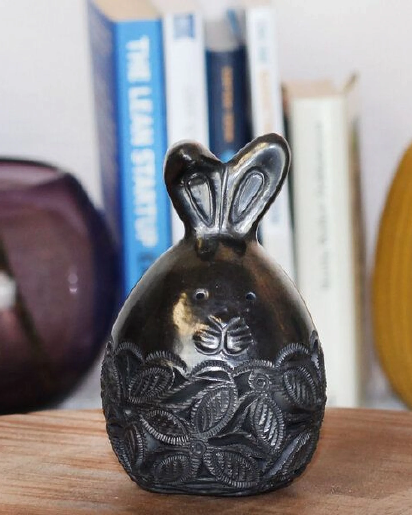 Mitienda Shop Handgemachte Dekofigur aus Mexiko Hase aus Keramik – Ansicht 2