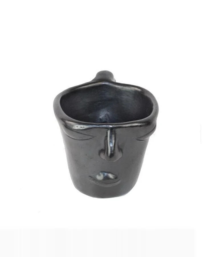 Mitienda Shop Handgemachte Deko Tasse aus Mexiko Mask, Unikat