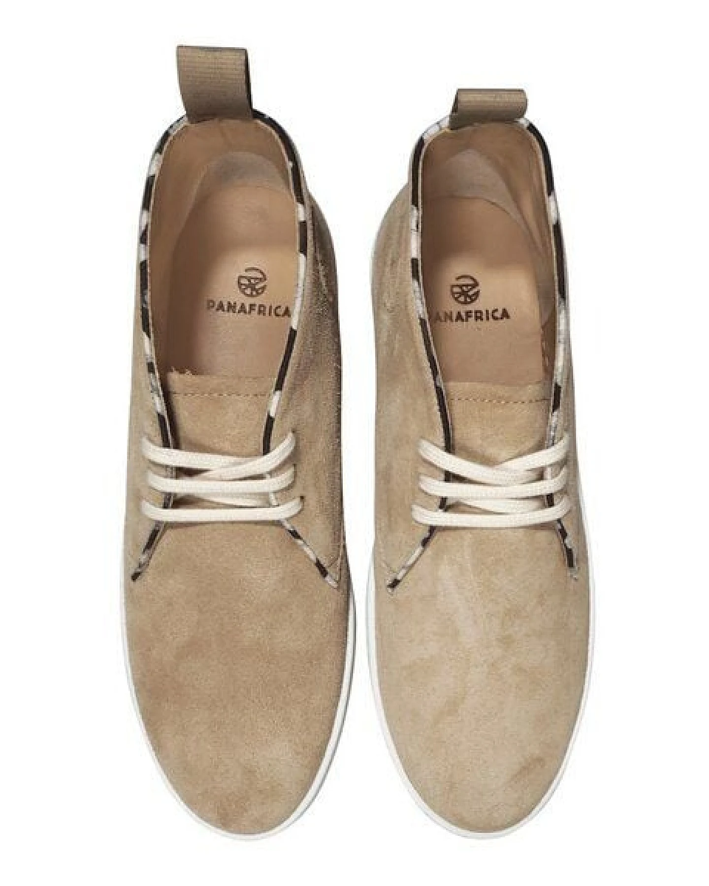 PANAFRICA Kilimandjaro Wildleder Boots Beige - Fair Trade & Recycling Sneaker - Unisex – Ansicht 4