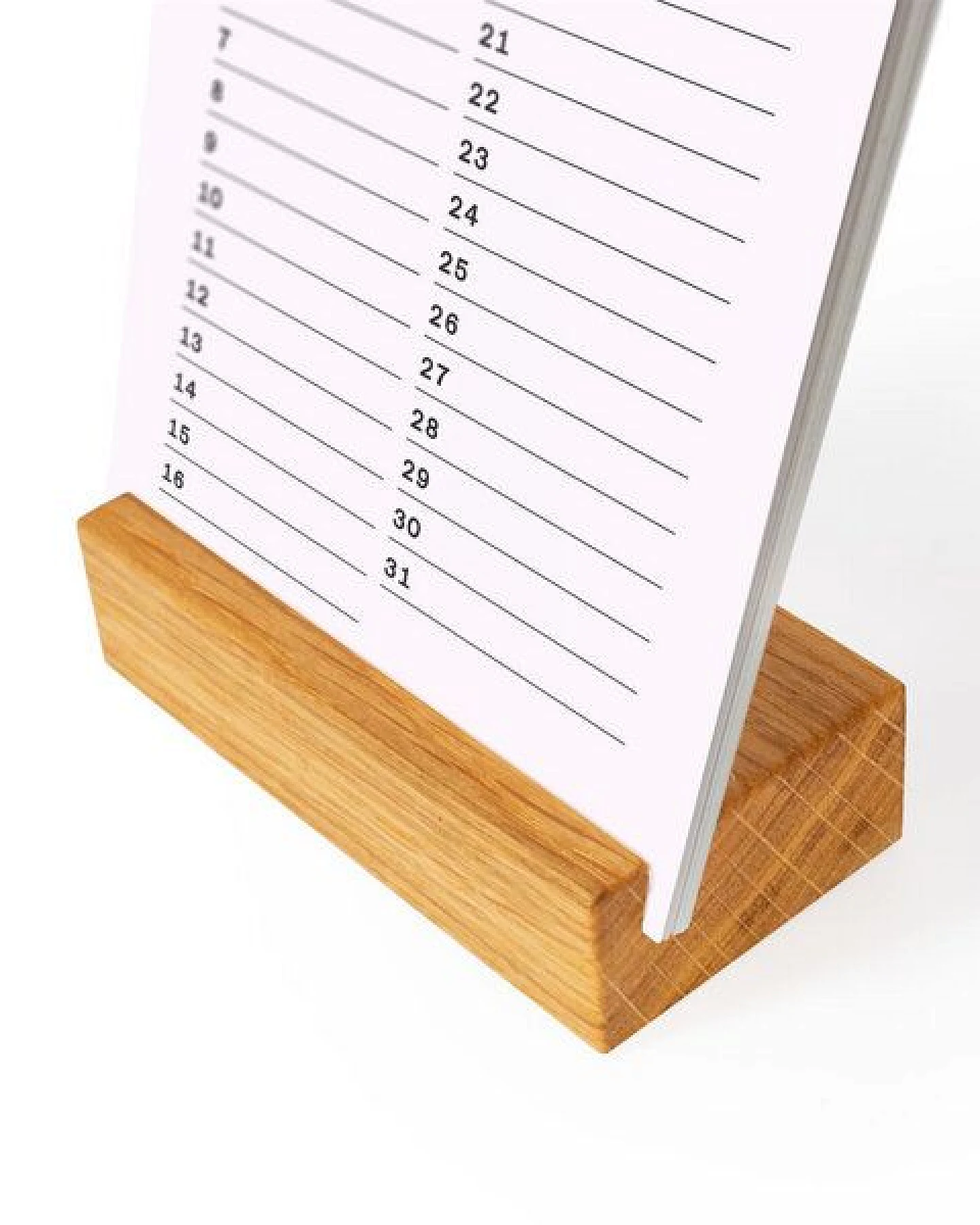 klotzaufklotz Geburtstagskalender mit Karten "Minimalist" – Ansicht 2