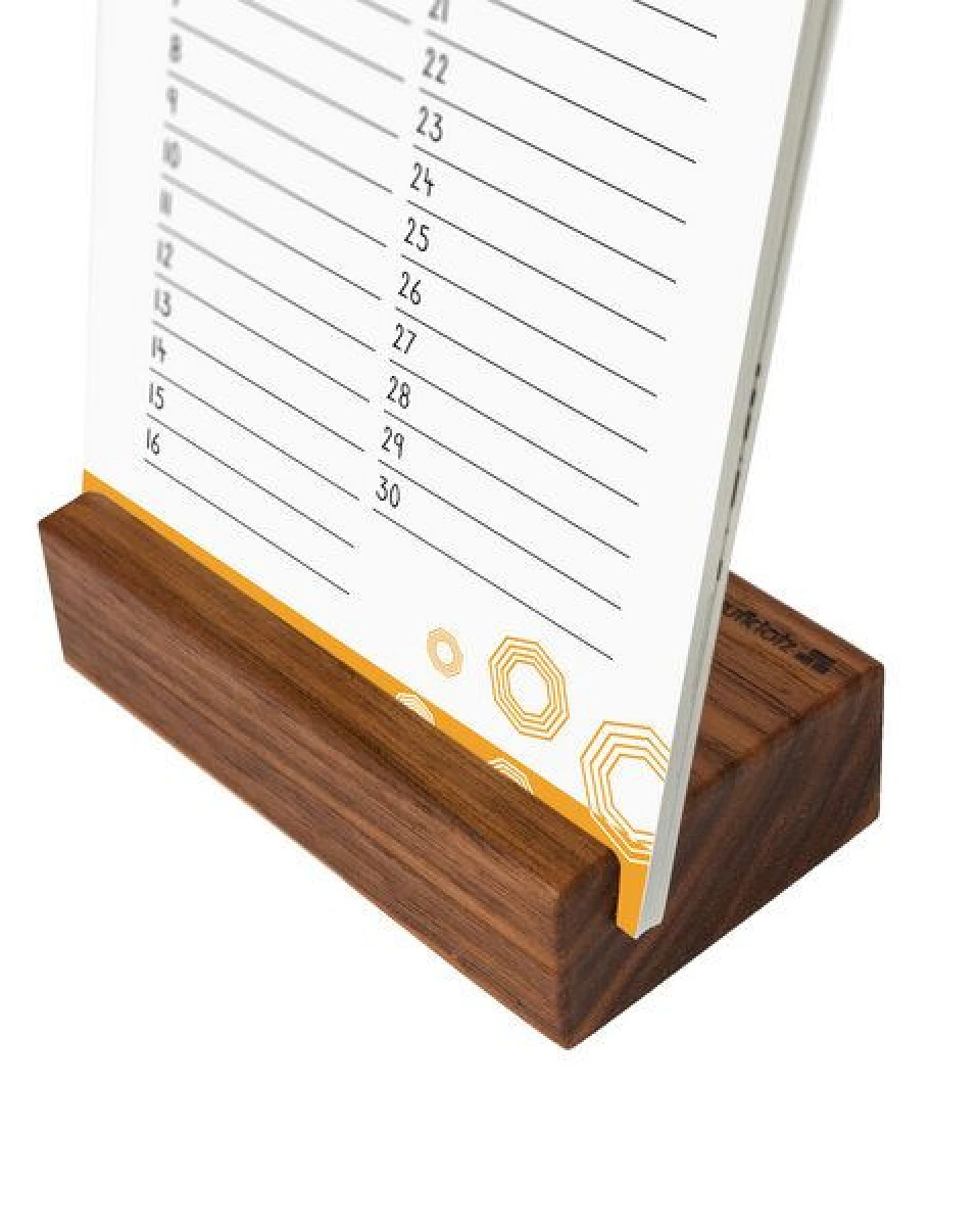 klotzaufklotz Geburtstagskalender mit Karten "Muster" – Ansicht 2