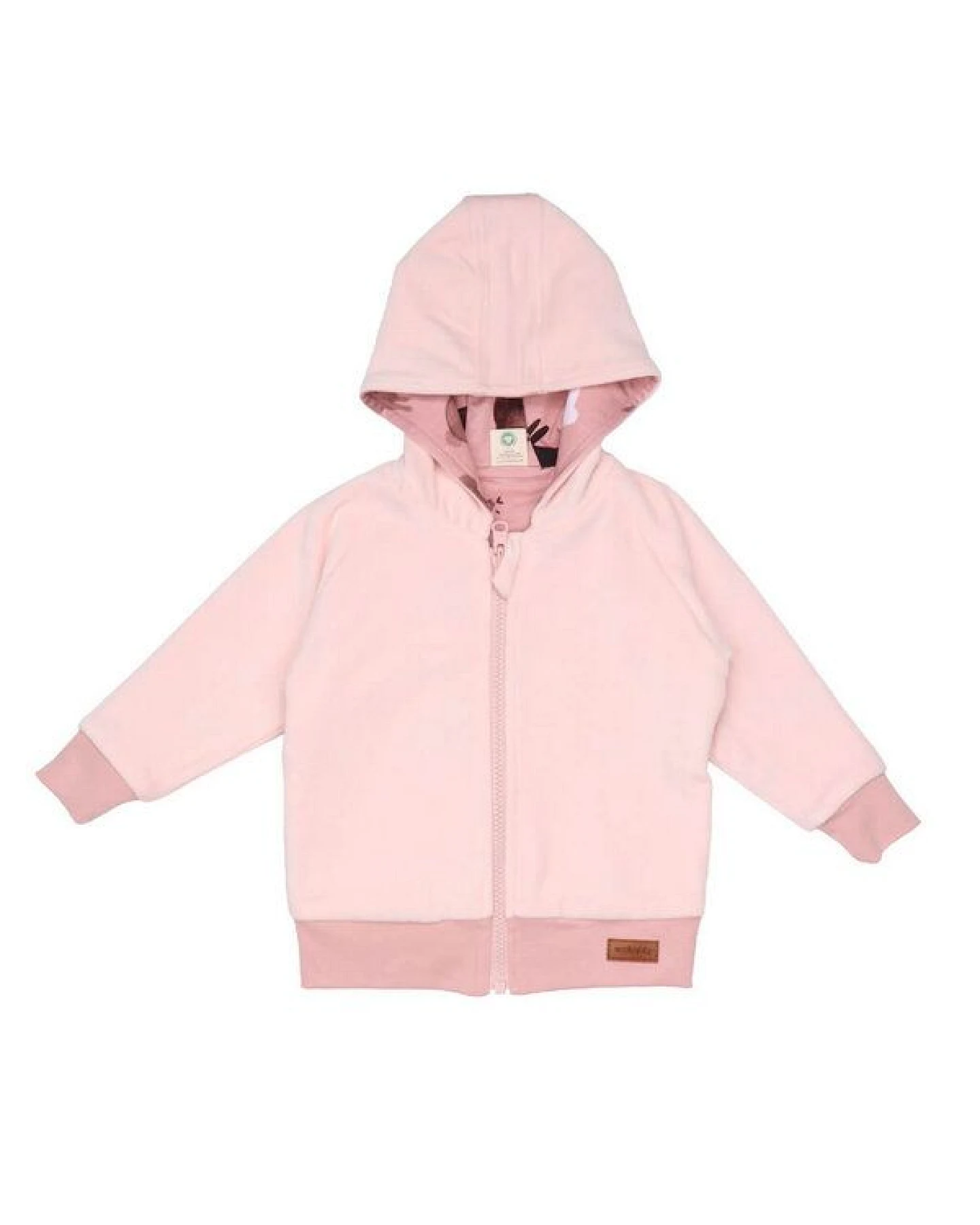 Wendejacke Velour/Pink – Ansicht 2