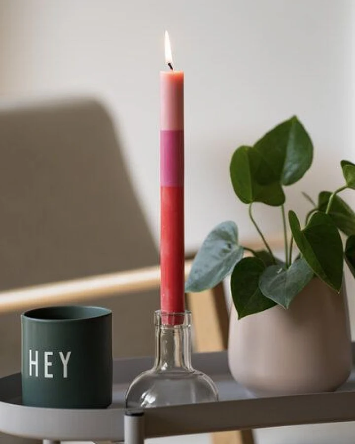 MaBe Kerzenständer Klassik - Witzig & nachhaltig - Upcycling aus der 0,5l Spirituosenflasche