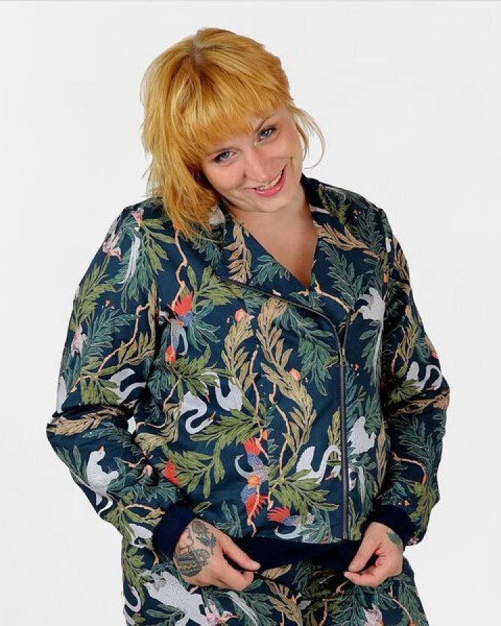 Blouson SWANJA aus Bio Baumwolle von Lasalina