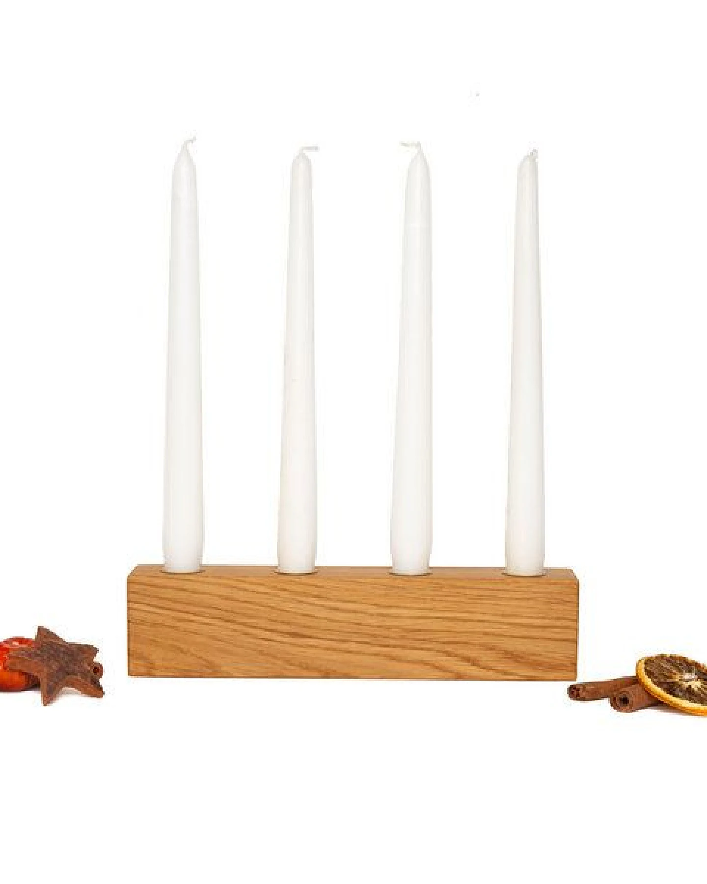 klotzaufklotz Adventskranz für Stabkerzen – Ansicht 2