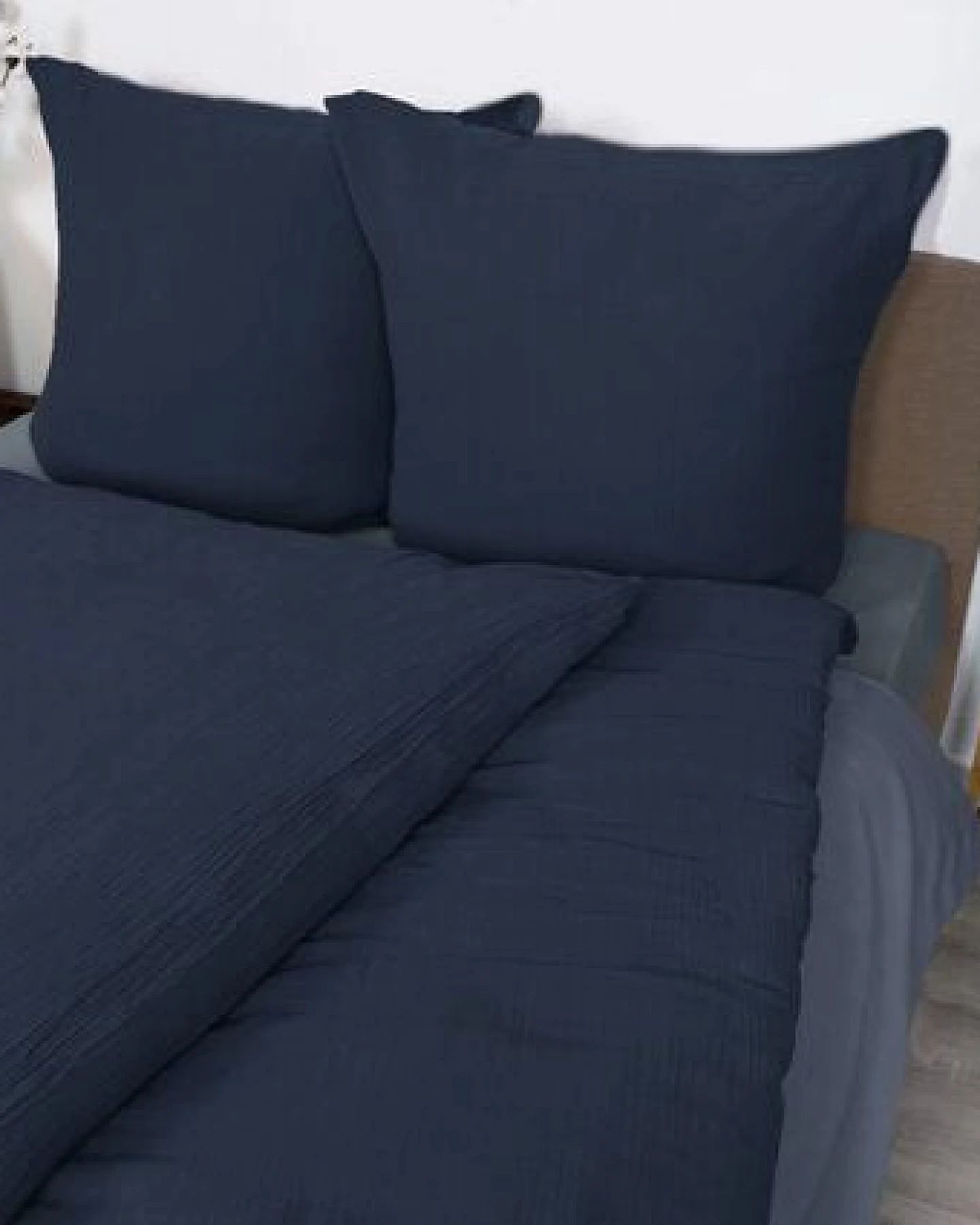 jilda-tex Musselin-Bettwäsche Medina 100% Bio-Baumwolle Made in Green in naturfarben – Ansicht 3