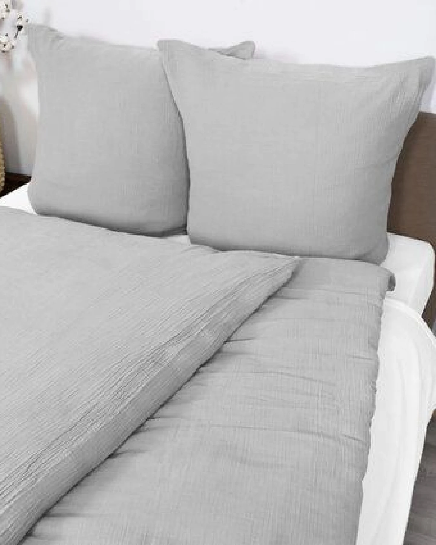 jilda-tex Musselin-Bettwäsche Medina 100% Bio-Baumwolle Made in Green in naturfarben – Ansicht 3