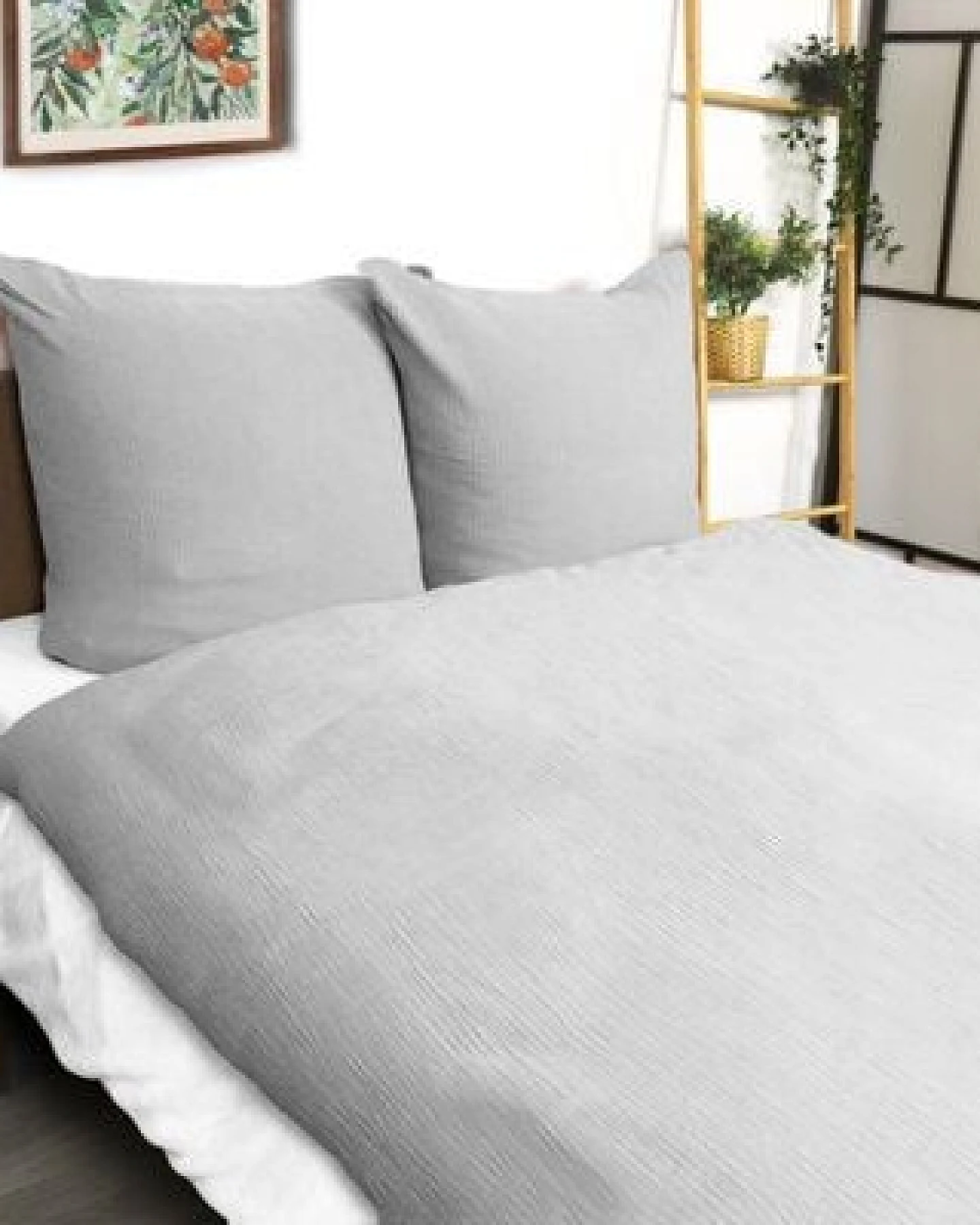 jilda-tex Musselin-Bettwäsche Medina 100% Bio-Baumwolle Made in Green in naturfarben – Ansicht 4
