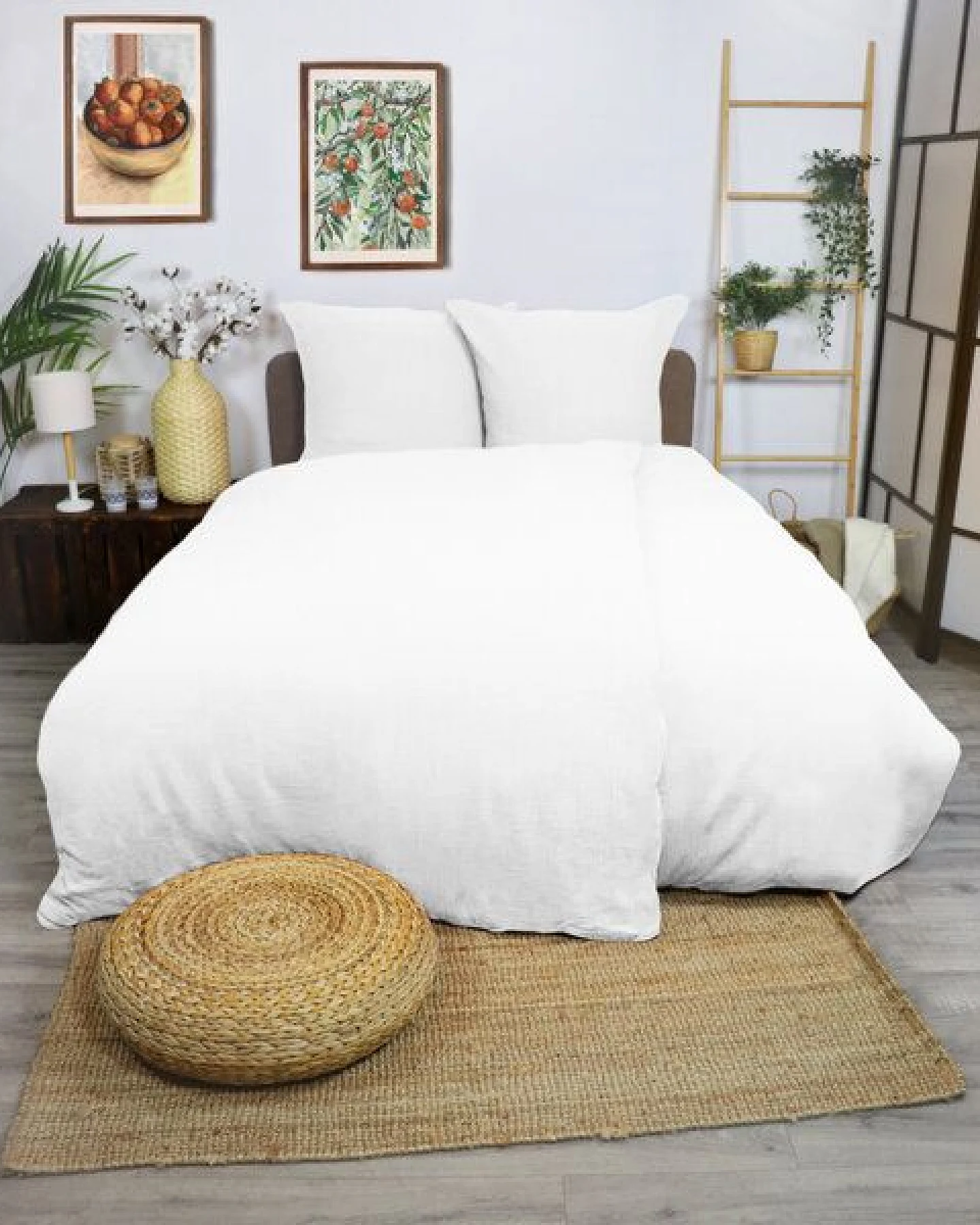 jilda-tex Musselin-Bettwäsche Medina 100% Bio-Baumwolle Made in Green in naturfarben – Ansicht 2
