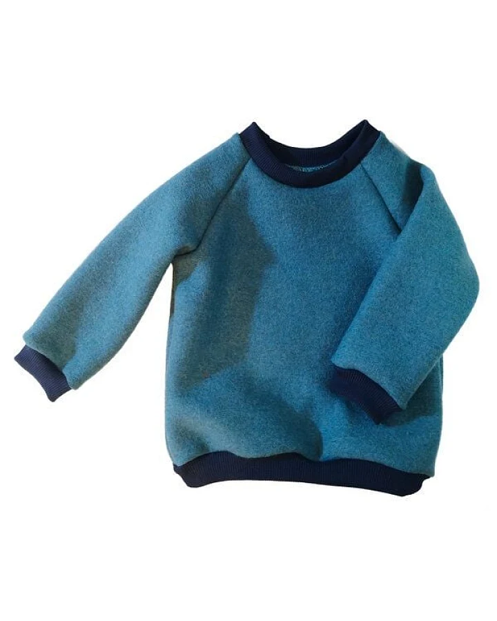 liebewicht Pullover aus Bio Wolle Wollwalk für Babys und Kinder