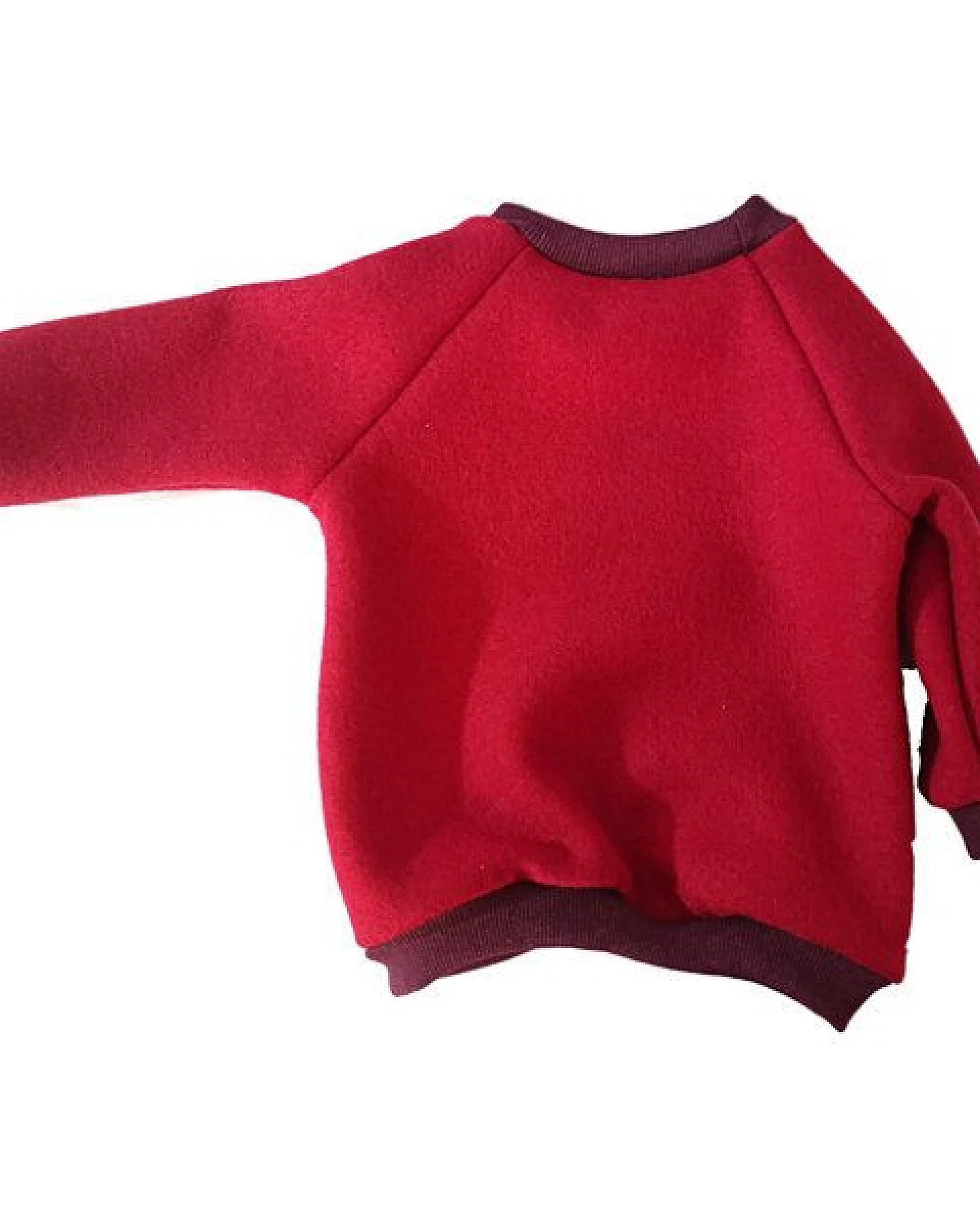 liebewicht Pullover aus Bio Wolle Wollwalk für Babys und Kinder – Ansicht 2