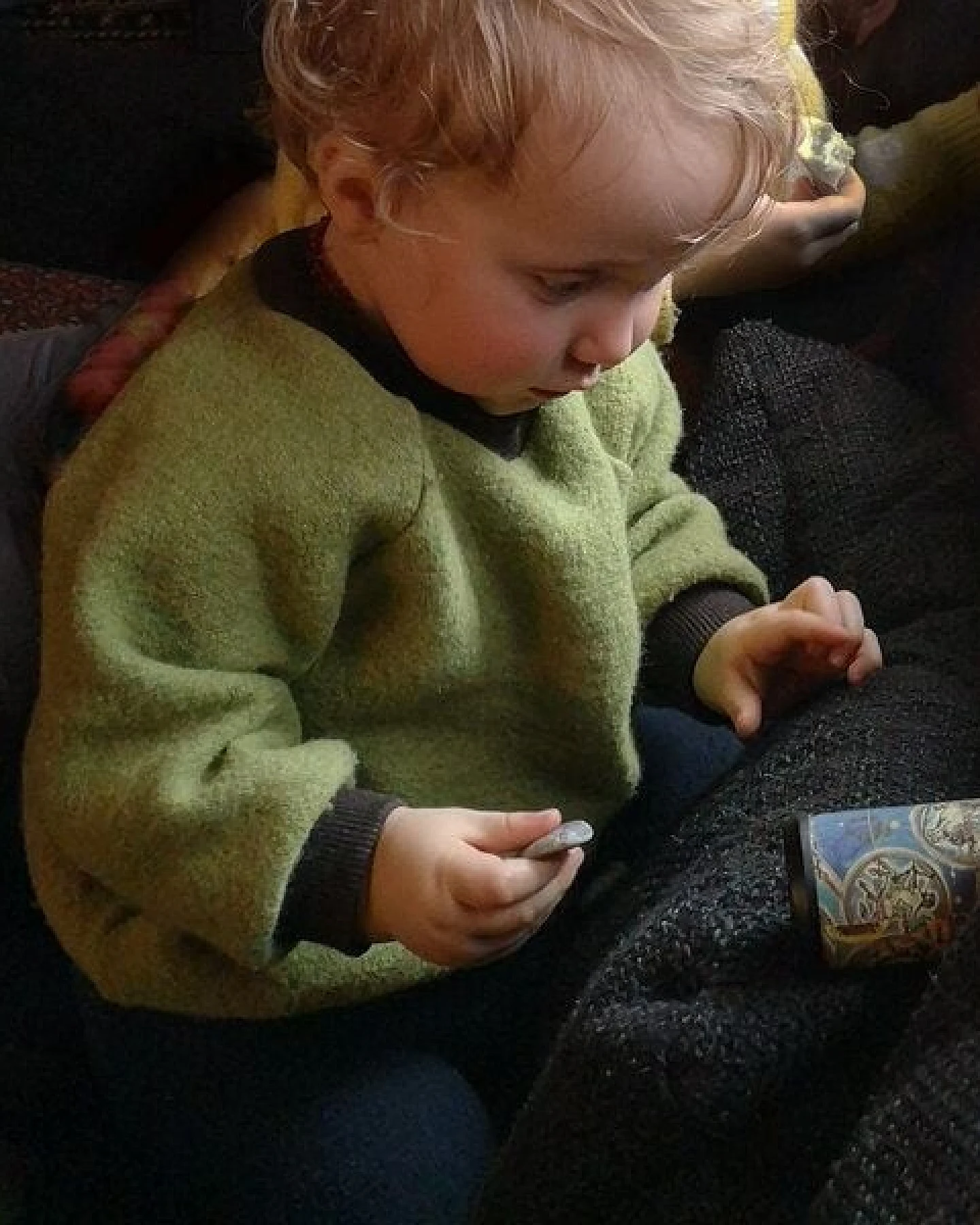 liebewicht Pullover aus Bio Wolle Wollwalk für Babys und Kinder – Ansicht 4