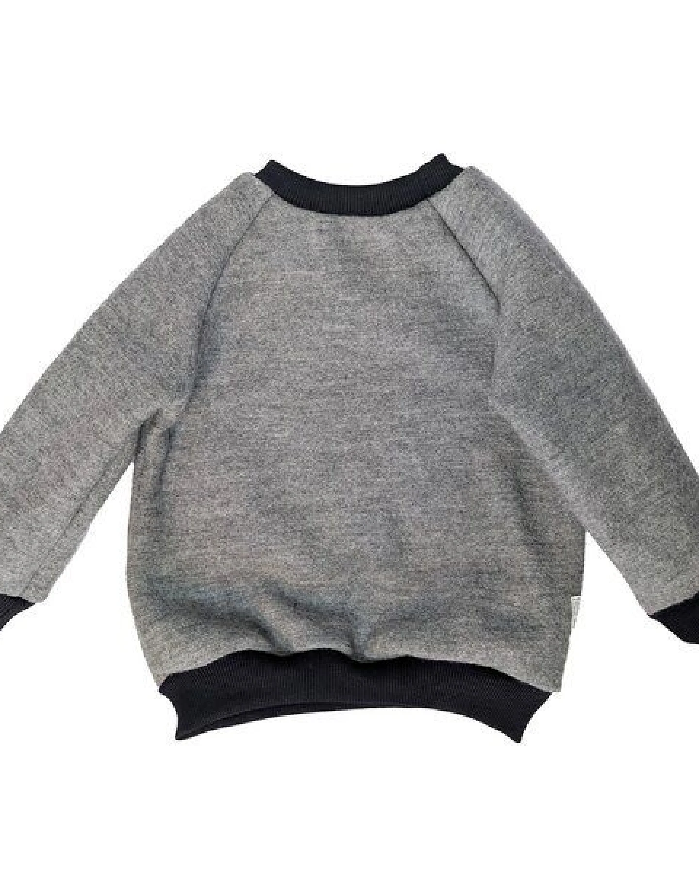 liebewicht Pullover aus Bio Wolle Wollwalk für Babys und Kinder – Ansicht 2
