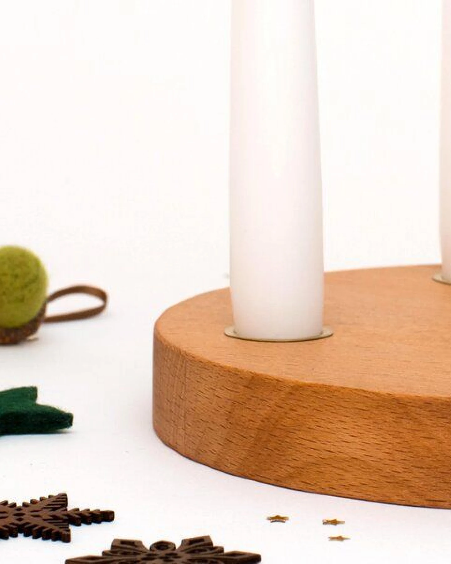 klotzaufklotz kleiner Adventskranz – Ansicht 3
