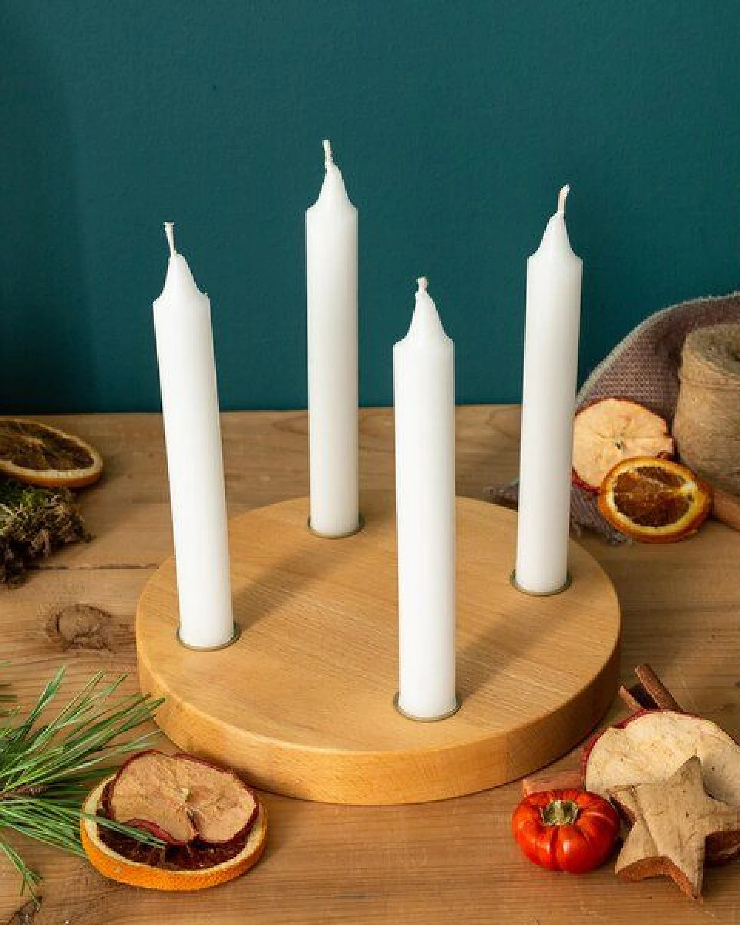 klotzaufklotz kleiner Adventskranz – Ansicht 4