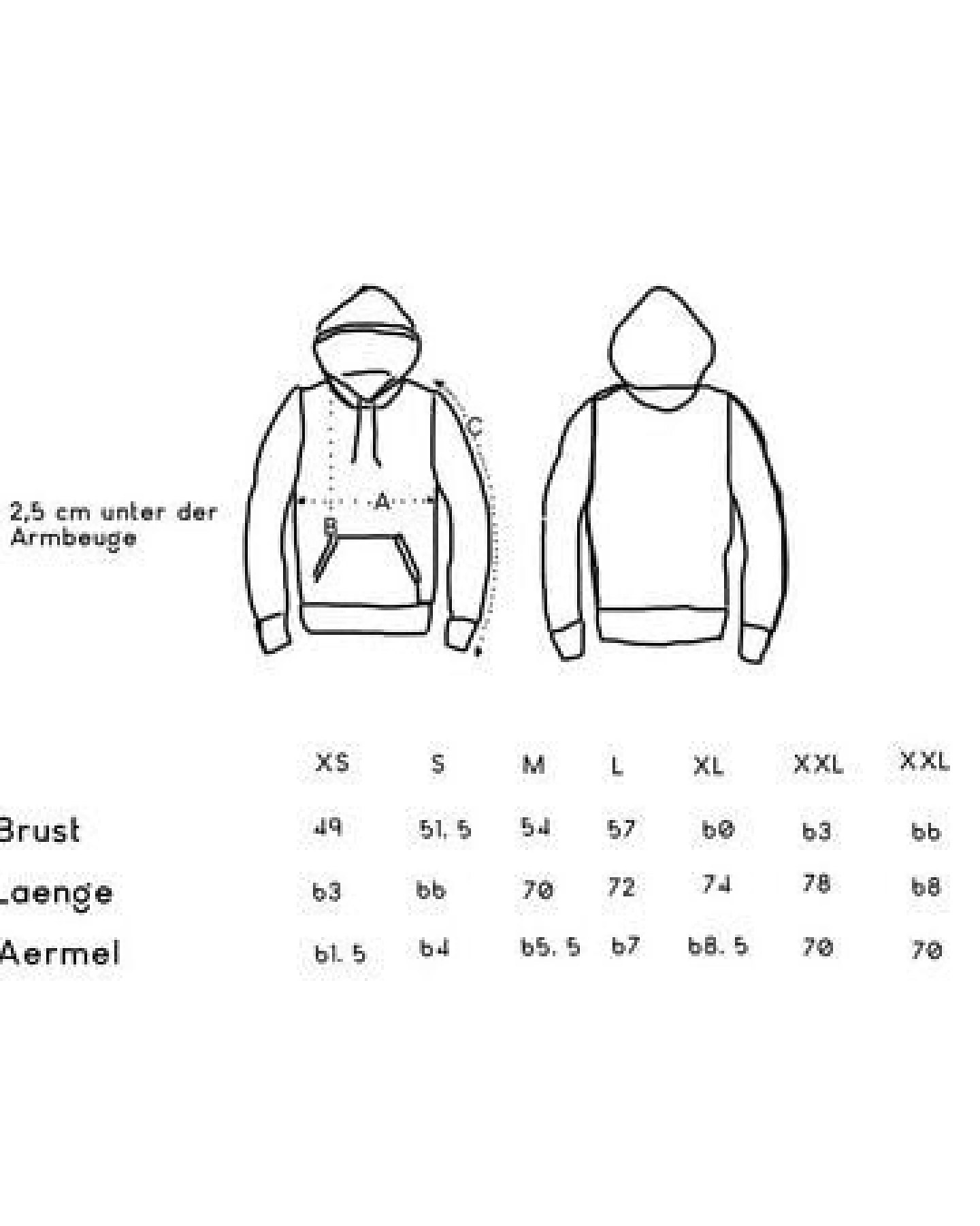 UNISEX Fuchs-Hoodie back to Nature VEROIKON – Ansicht 4