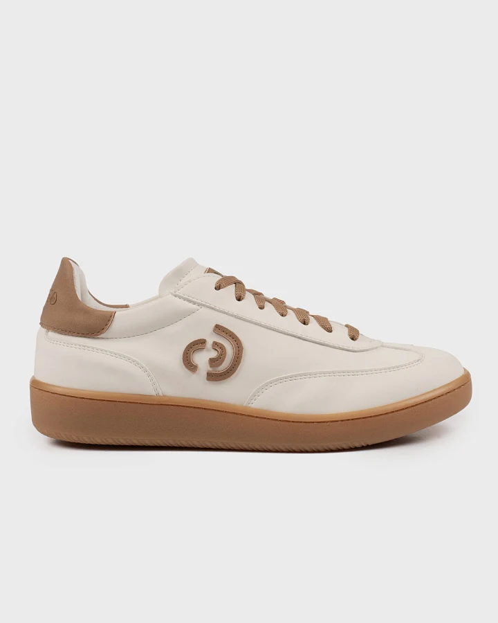 Risorse Future Herren vegan Sneaker Zenit Weiß Kamel Braun