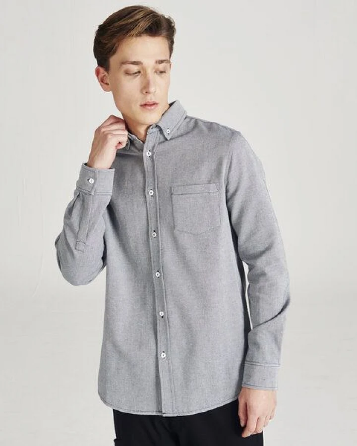 Givn Berlin Herren Hemd mit Button-down-Kragen aus Bio-Baumwolle "Marlon"