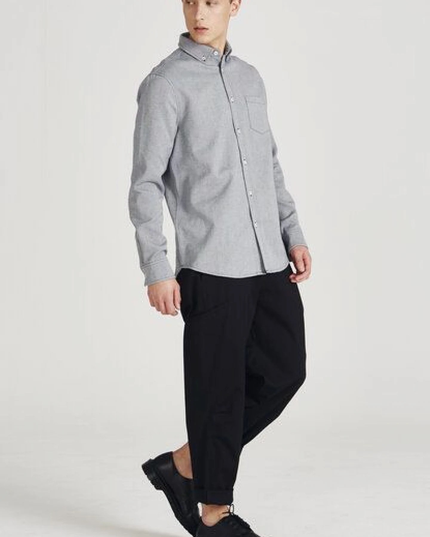 Givn Berlin Herren Hemd mit Button-down-Kragen aus Bio-Baumwolle "Marlon" – Ansicht 2