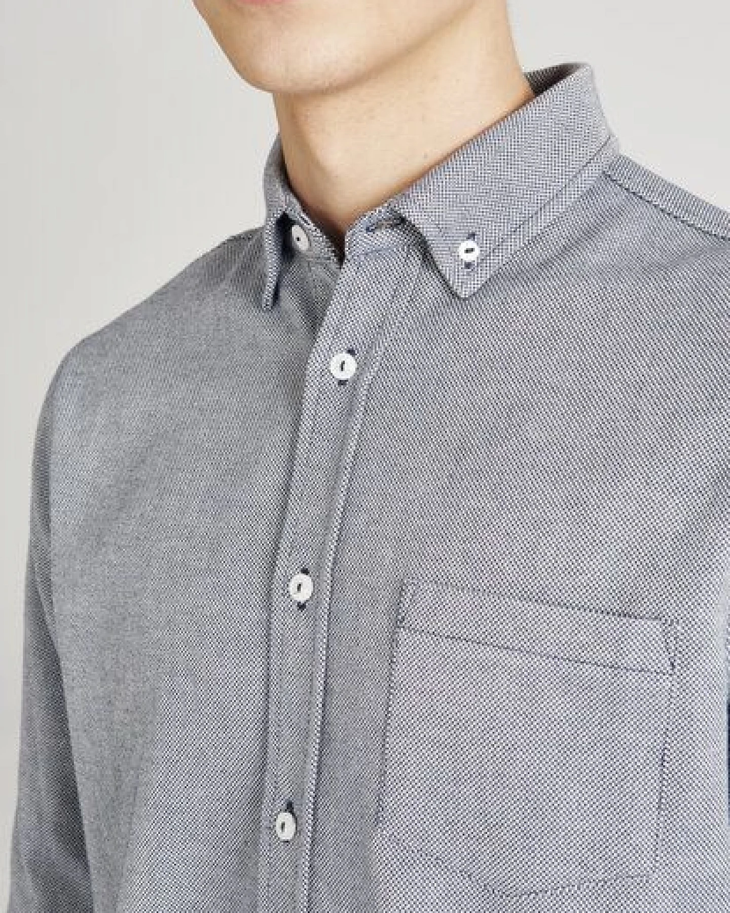 Givn Berlin Herren Hemd mit Button-down-Kragen aus Bio-Baumwolle "Marlon" – Ansicht 4